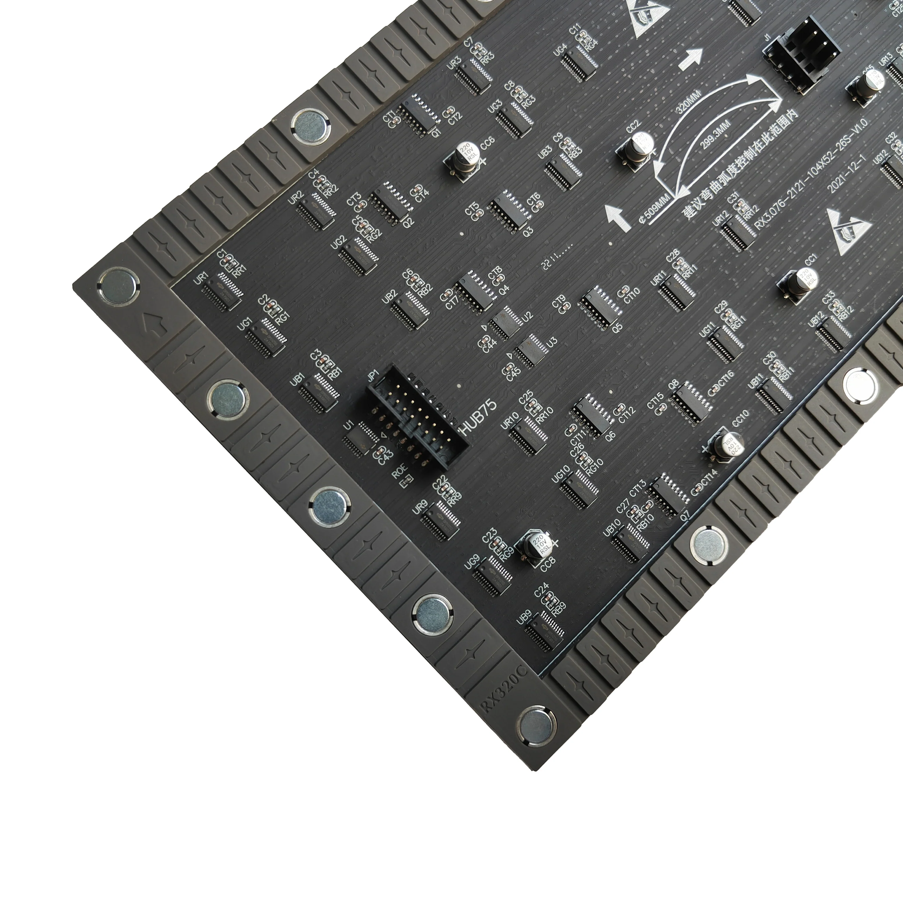 IF-3S Series Indoor Flexible LED Module – P3.076 | 320×160mm | SMD | Soft Back Shell with Magnet | 600nits - Image 6