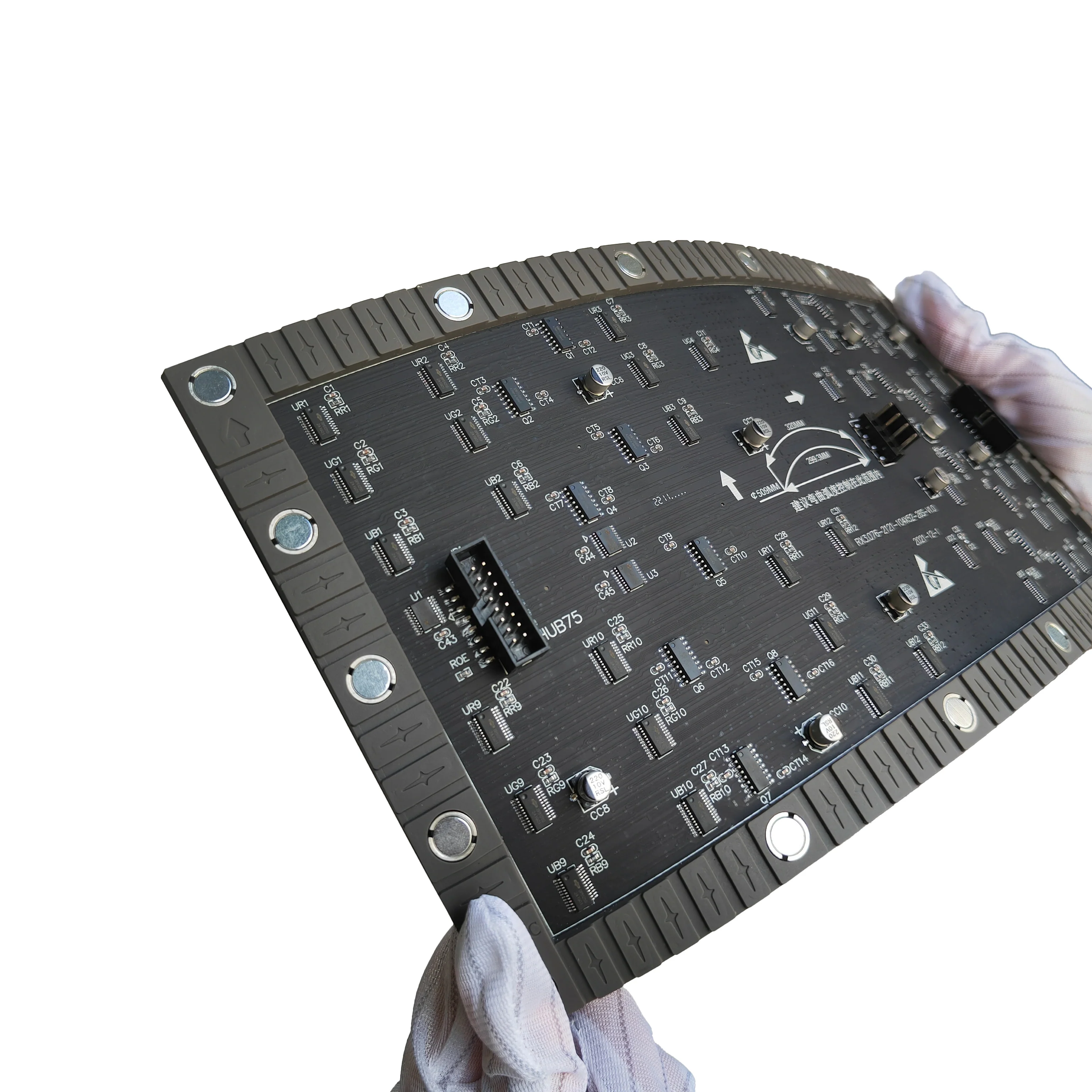 IF-3S Series Indoor Flexible LED Module – P3.076 | 320×160mm | SMD | Soft Back Shell with Magnet | 600nits - Image 7