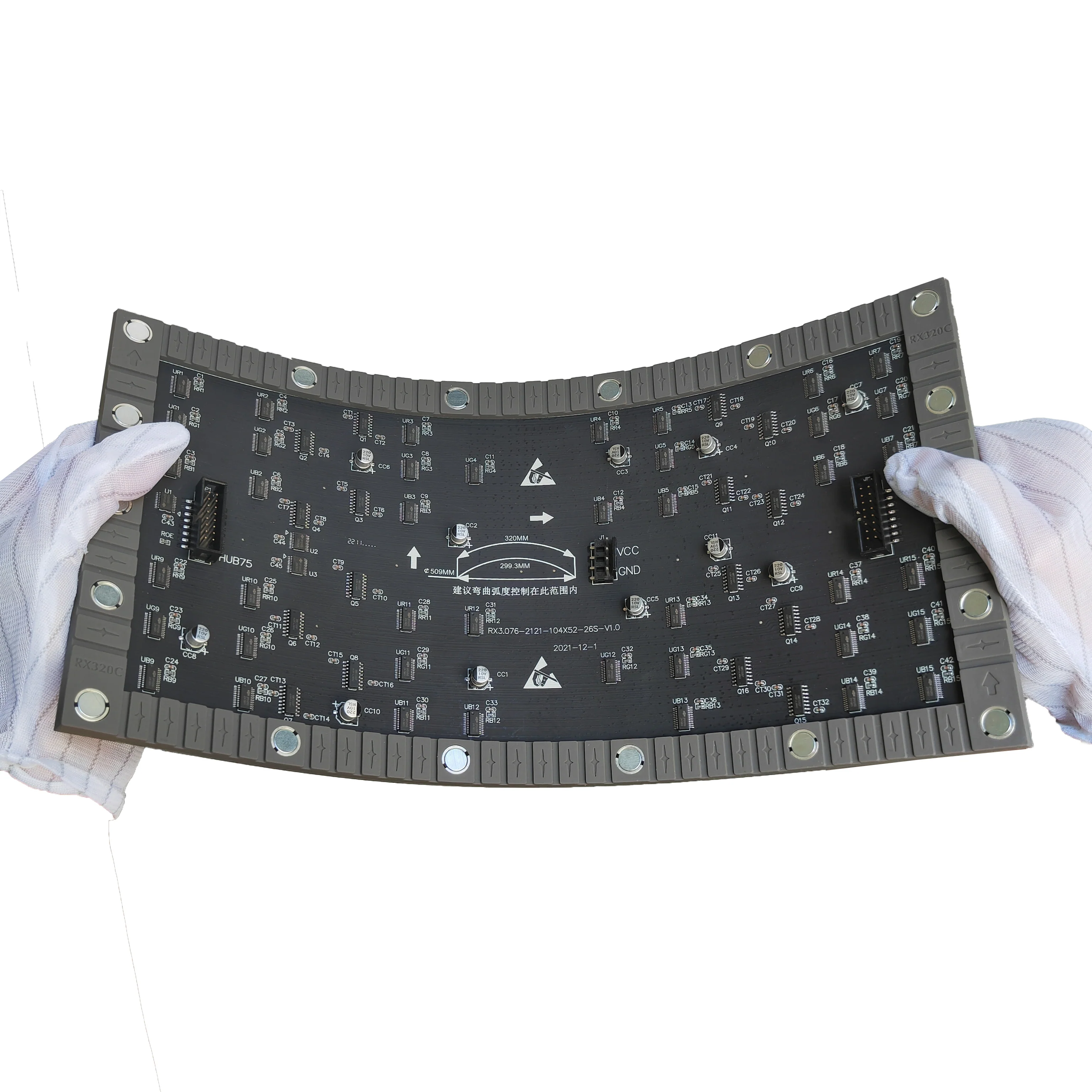 IF-3S Series Indoor Flexible LED Module – P3.076 | 320×160mm | SMD | Soft Back Shell with Magnet | 600nits - Image 8