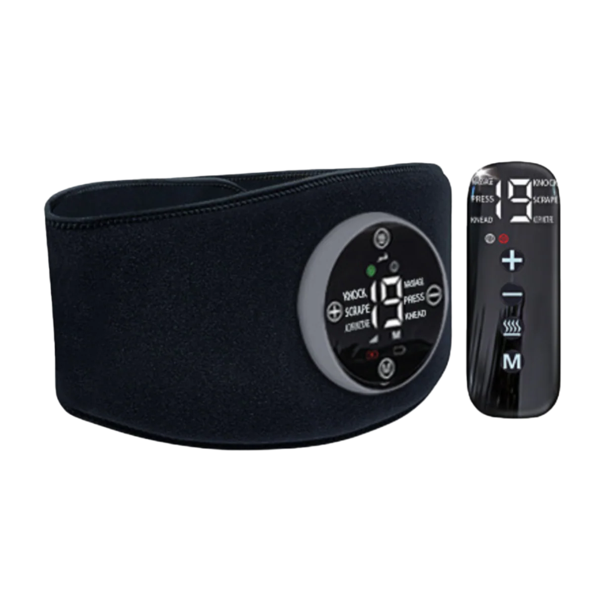 Infrared Therapy Heating Belt – Wireless Near Infrared Waist Belt | 2000mAh Battery | Digital Display | Transparent Film | With / Without Remote Control | Type-C Charging | for Back & Waist Pain Relief - Image 2