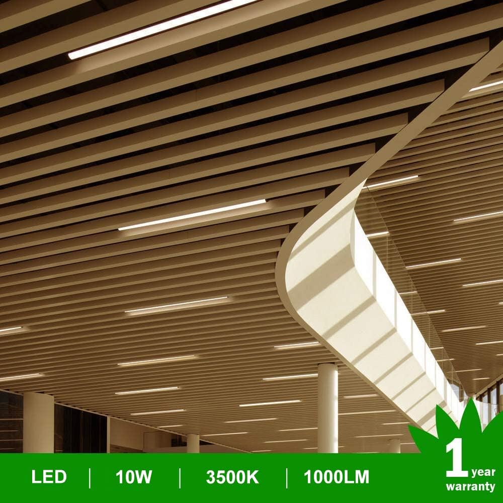 IT Series LED Shop Light – 2FT T5 Integrated Fixture | 10W | Warm/Natural/Daylight White | Linkable Utility Ceiling & Under Cabinet Tube Light | Corded Electric with Built-in On/Off Switch | 4-Pack / 10-Pack | Non-Dimmable AC90–240V - Image 3