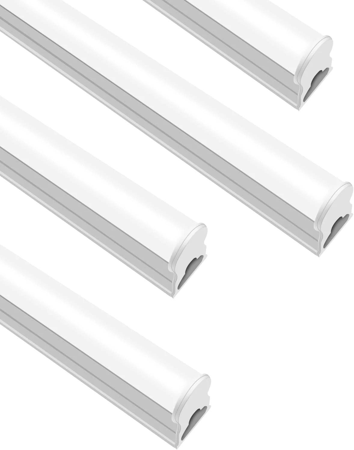 IT Series LED Shop Light – 2FT T5 Integrated Fixture | 10W | Warm/Natural/Daylight White | Linkable Utility Ceiling & Under Cabinet Tube Light | Corded Electric with Built-in On/Off Switch | 4-Pack / 10-Pack | Non-Dimmable AC90–240V - Image 4