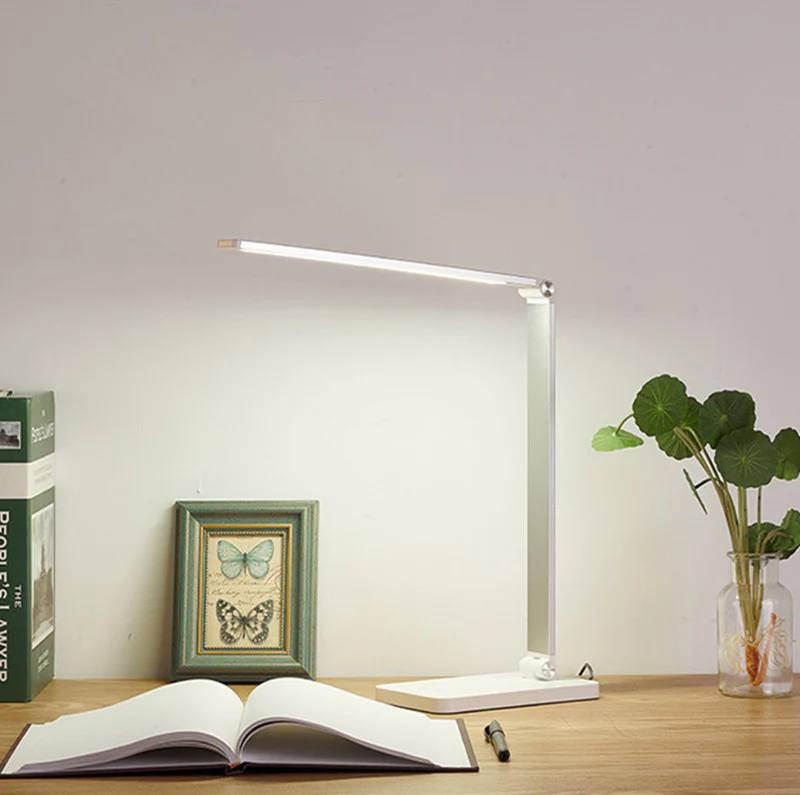 LED Desk Lamp with Wireless Chargers and USB Charging Port for Home Office, Desk Light withTimer for Reading, Study, Crafts - Image 2