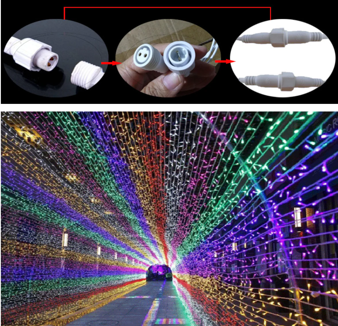 LED Fairy String Lights, 33FT 100LEDs with Plug in String Waterproof Mini Light, for Outdoor Indoor Birthday Holiday Christmas Wedding Party Bedroom Decorations - Image 10