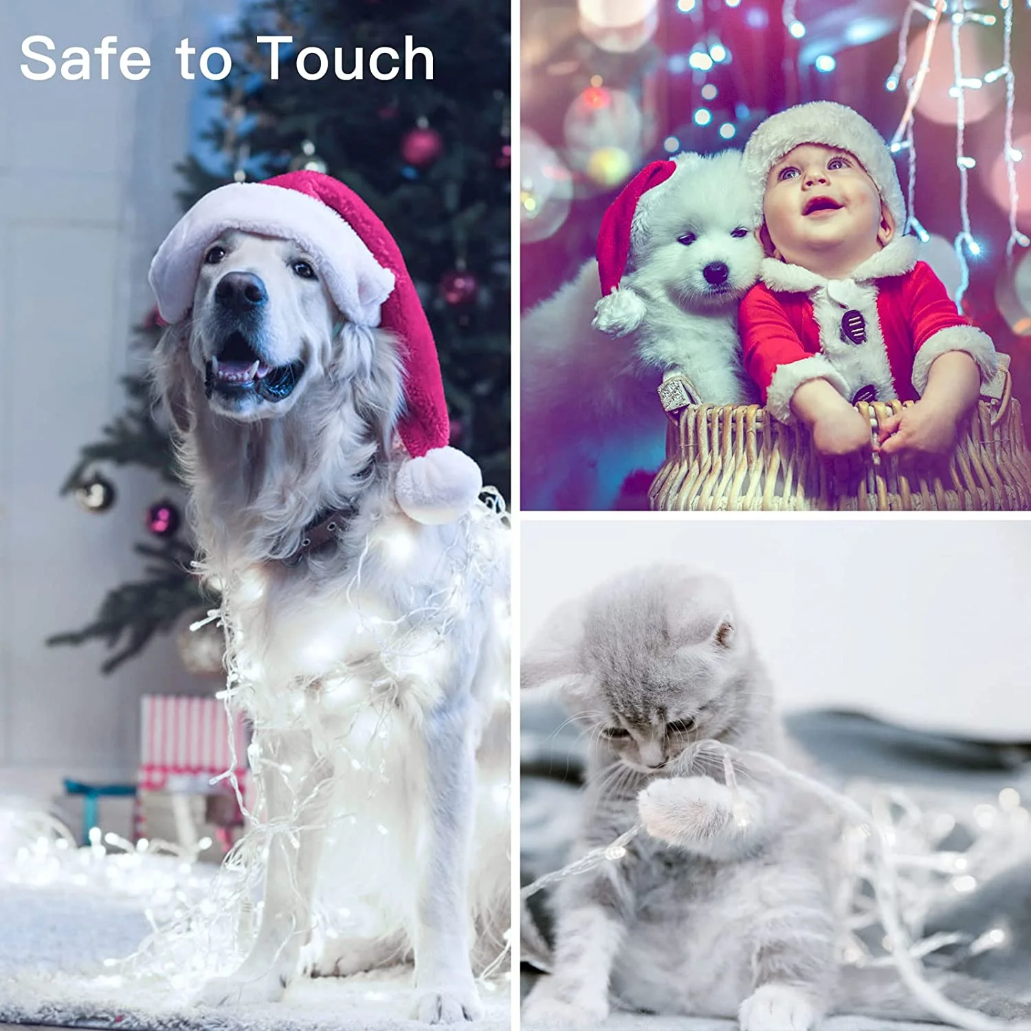 LED Fairy String Lights, 33FT 100LEDs with Plug in String Waterproof Mini Light, for Outdoor Indoor Birthday Holiday Christmas Wedding Party Bedroom Decorations - Image 4