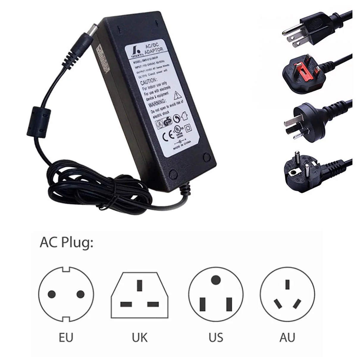 Desk Top CE Certificated LED Adapter Power Supply 110-220V AC to 12V/24V/5V DC - Image 3