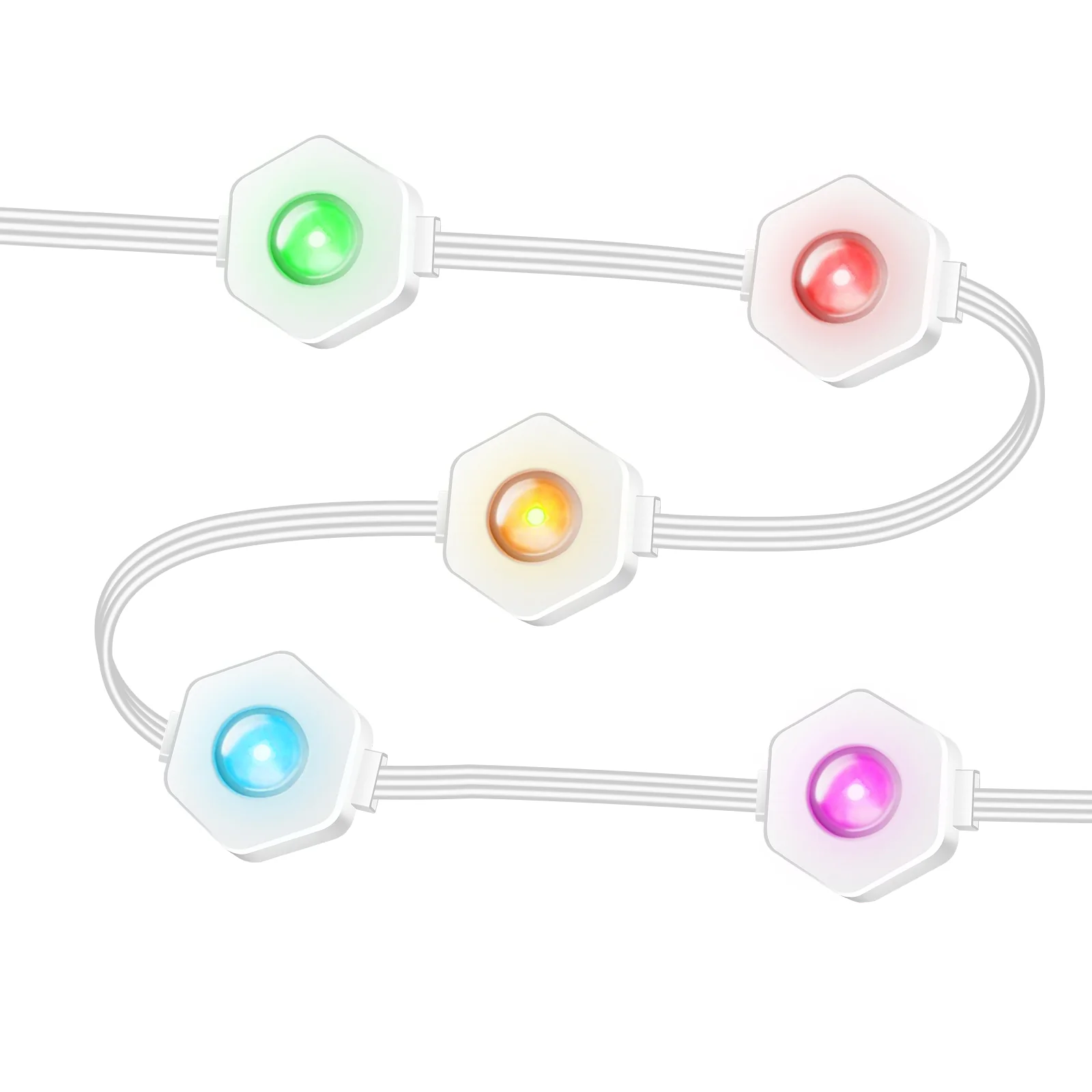 LightingWill OL1 Permanent Outdoor Lights: Multi-Functional Holiday Lighting with a Variety of Lighting Modes to Create a Warm Atmosphere, Gardens, Porches, and Any Outdoor Space | Durable, Energy-Efficient, and Long-Lasting Outdoor Lighting Solution - Image 4