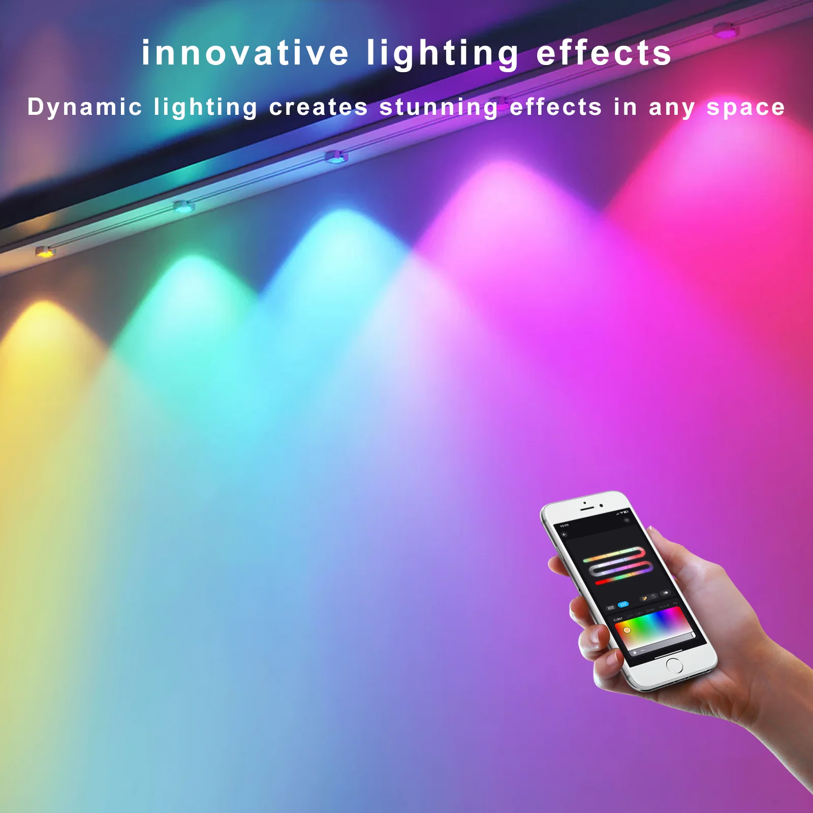 LightingWill OL1 Permanent Outdoor Lights: Multi-Functional Holiday Lighting with a Variety of Lighting Modes to Create a Warm Atmosphere, Gardens, Porches, and Any Outdoor Space | Durable, Energy-Efficient, and Long-Lasting Outdoor Lighting Solution - Image 7