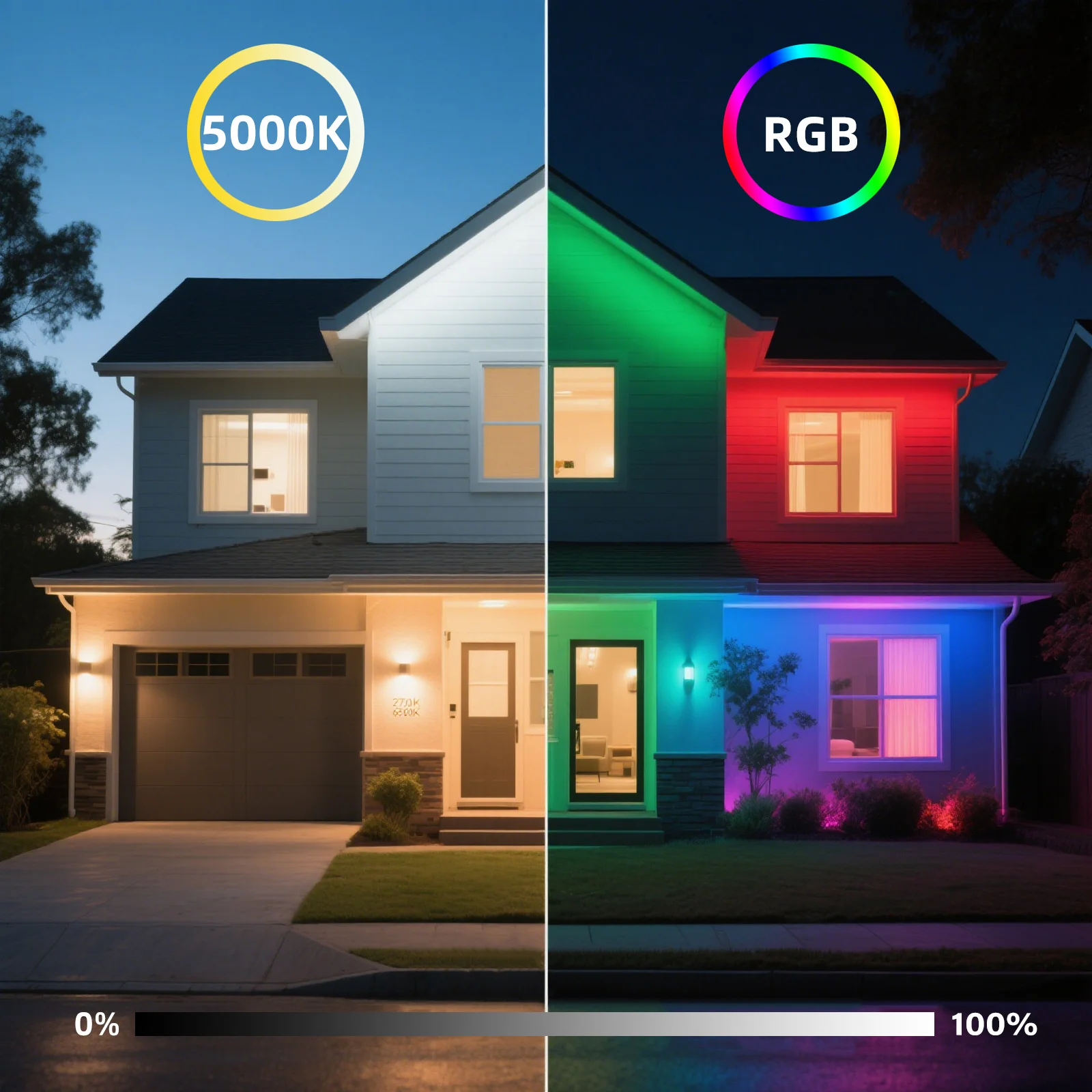 Linkable 7060 Linear RGB LED Wall Washer – 36W | AC110V / AC220V | Waterproof Color Changing Wall Wash Light | 24-Key RF Remote Control | for Indoor & Outdoor Architectural Lighting - Image 17