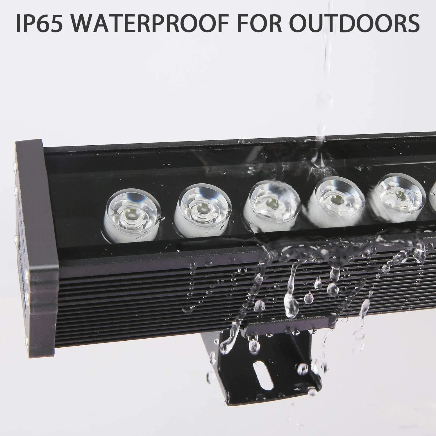 Linkable 7060 Linear RGB LED Wall Washer – 36W | AC110V / AC220V | Waterproof Color Changing Wall Wash Light | 24-Key RF Remote Control | for Indoor & Outdoor Architectural Lighting - Image 9
