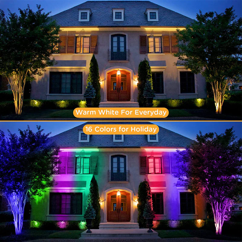 Low Voltage RGBWW Inground LED Well Lights – 3W /5W | RGB + 3000K Warm White | DC 12V–24V | IP65 Waterproof | Outdoor Landscape & Ground Lighting for Garden, Yard & Driveway | 6 / 8-Pack - Image 8