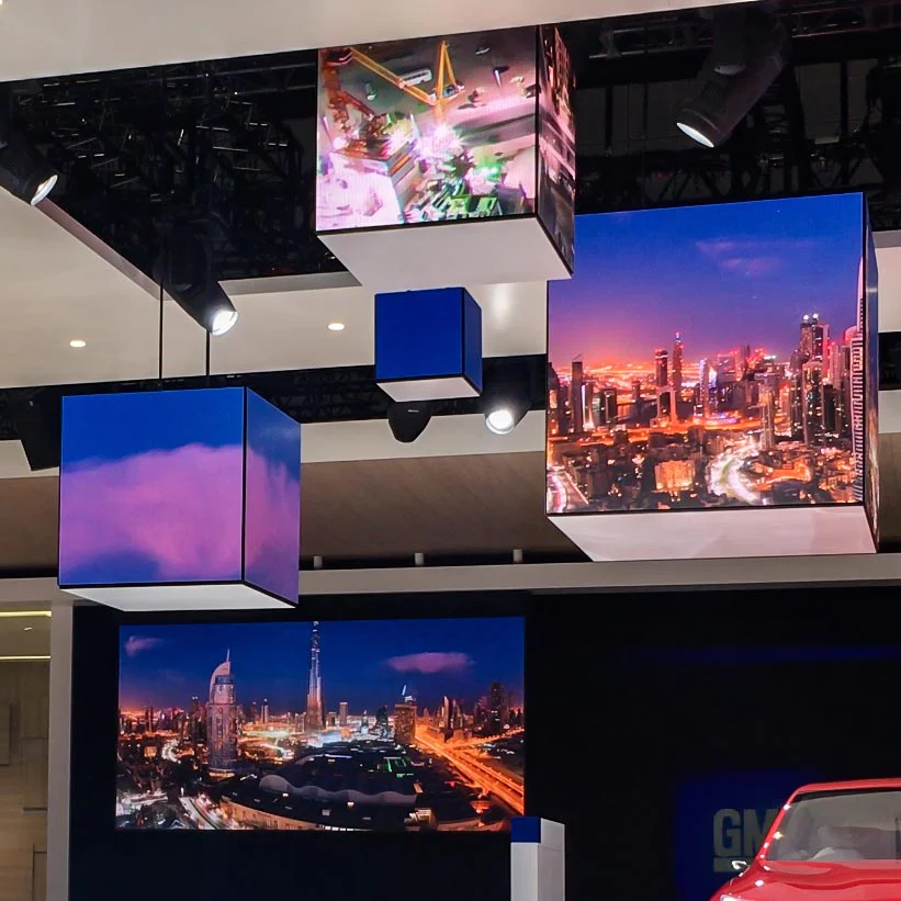 MC Series P1.8 Indoor 5-Face Magic Cubic LED Display (320×320mm per face, GOB) – Ideal for Museums & Luxury Retail Displays - Image 8