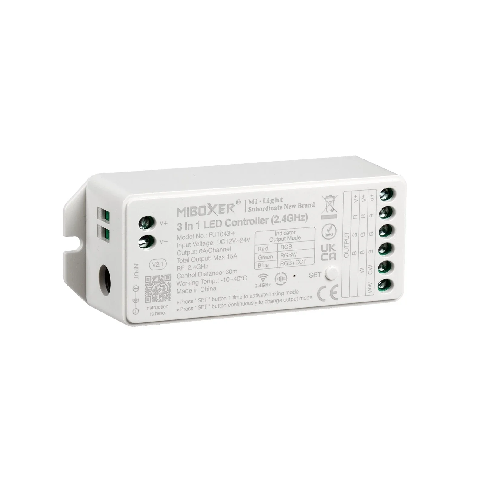 MiBOXER FUT043+ 3 in 1 LED Controller (2.4GHz) - Image 6