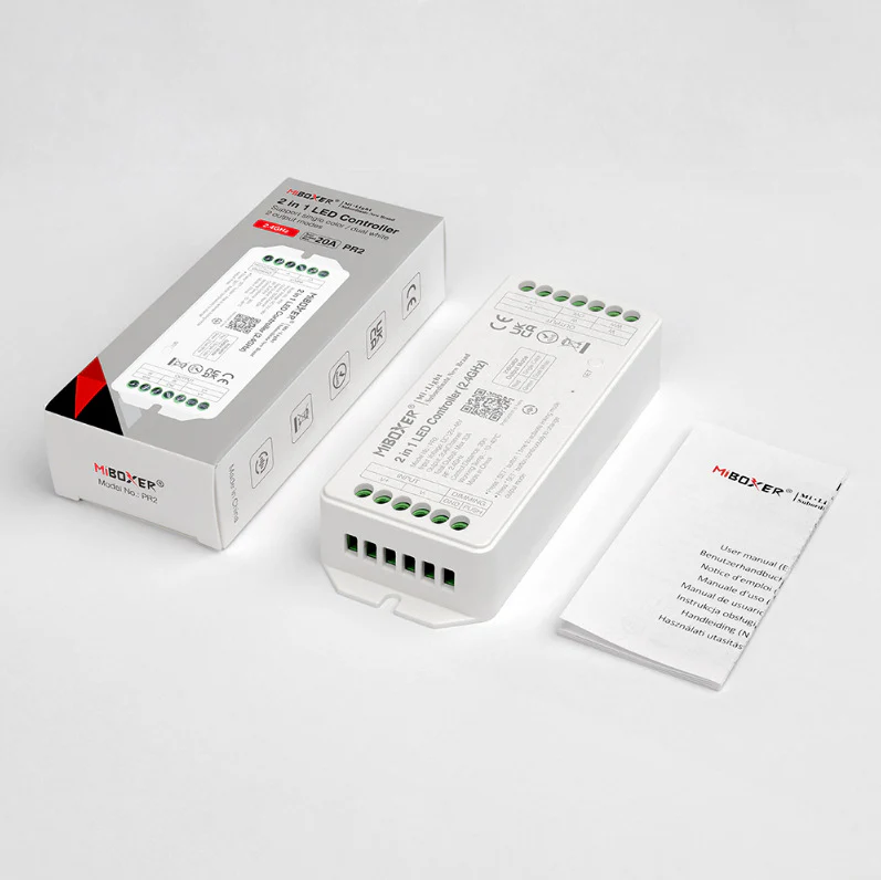 MiBoxer PR2 2 in 1 LED Controller (2.4GHz) Output Max 20A - Image 2