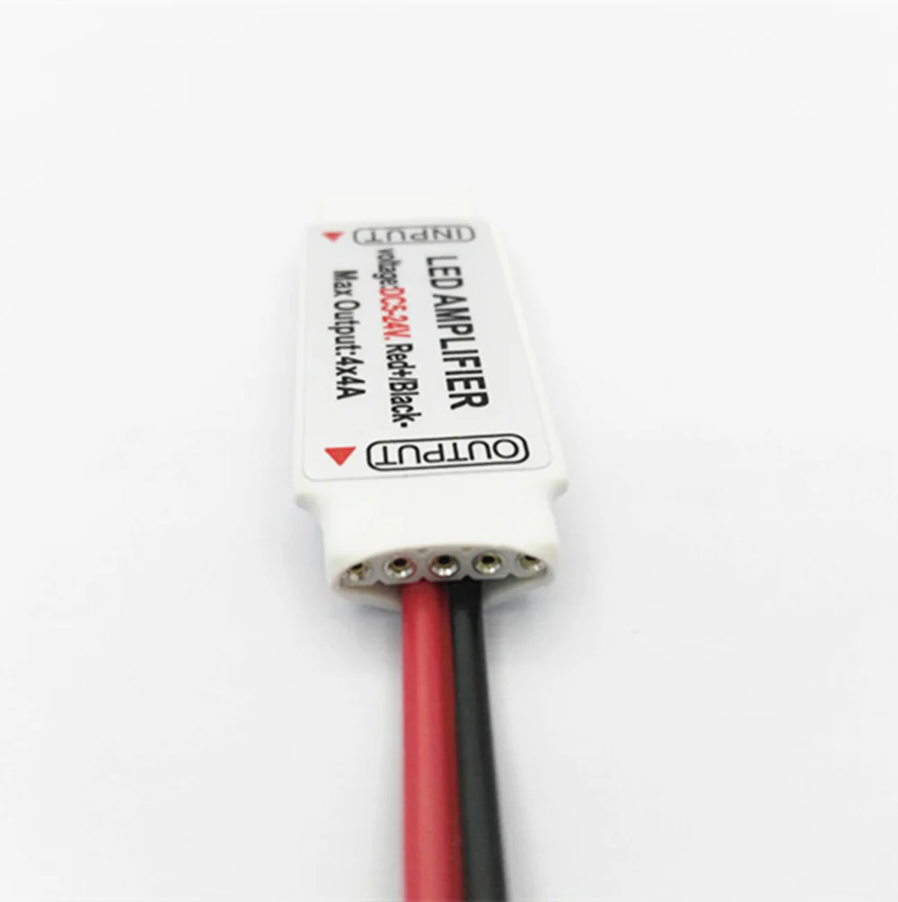 RGB / RGBW LED Strip Amplifier – DC12V-24V | Standard / Mini Options | 4-Channel RGBW | For LED Strips - Image 2