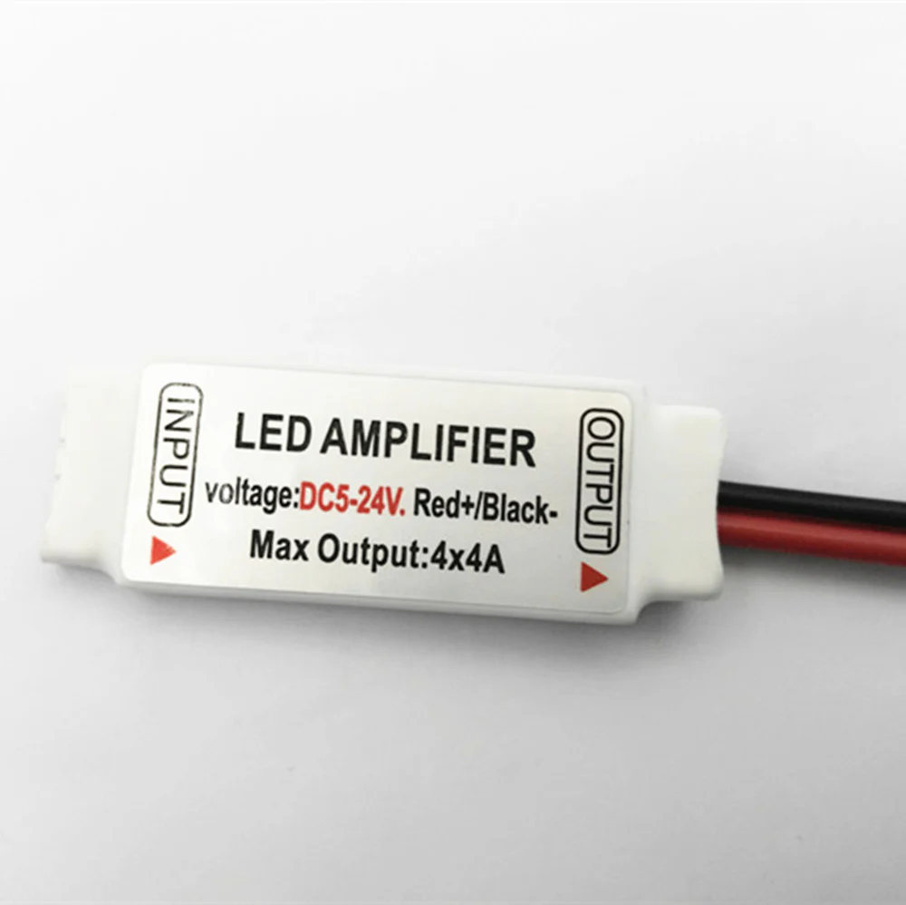 RGB / RGBW LED Strip Amplifier – DC12V-24V | Standard / Mini Options | 4-Channel RGBW | For LED Strips - Image 4
