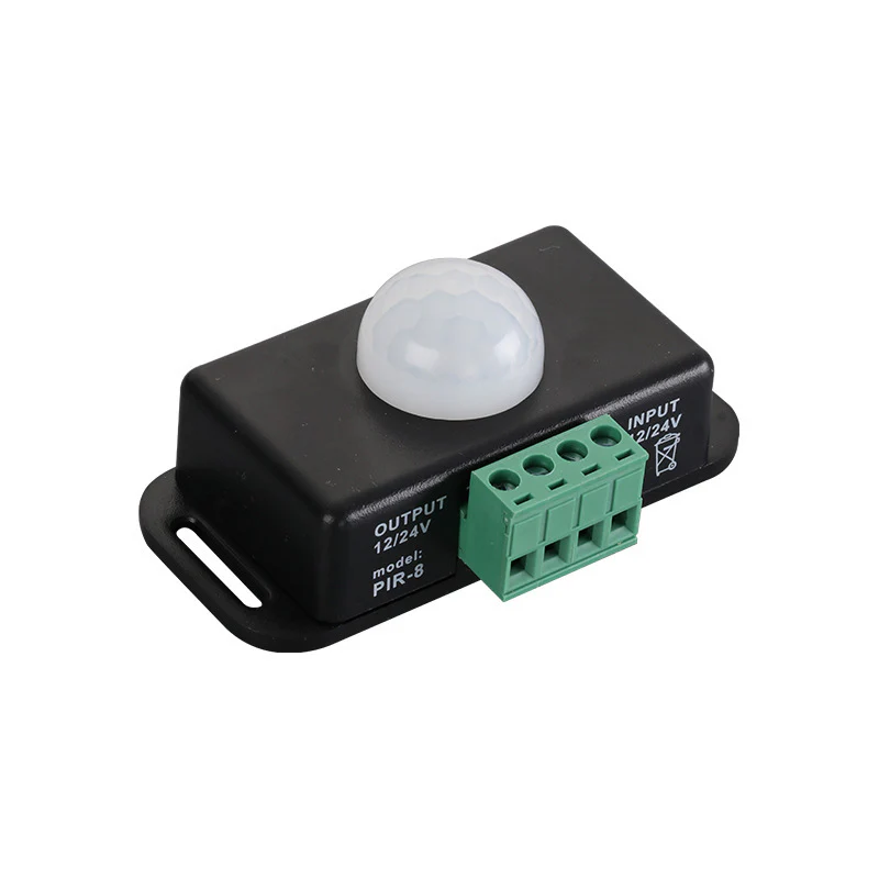 Single Color LED Strip Motion Sensor Switch – DC12V-24V 6A | PIR Infrared Motion Detector Controller | For LED Strips - Image 2