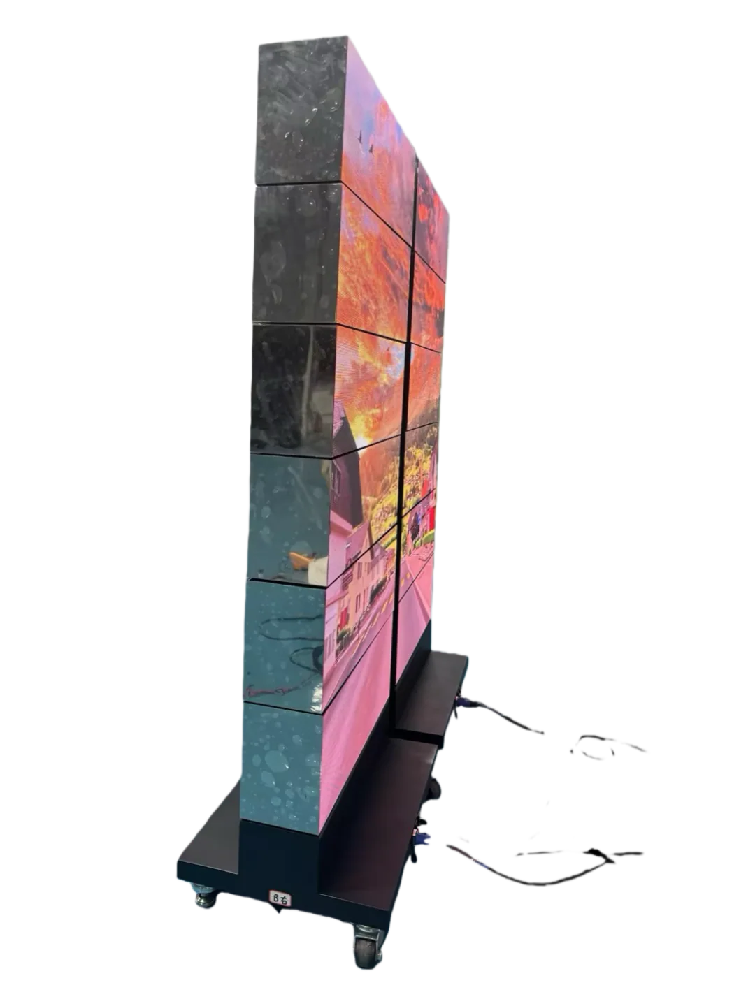 MR-2FR Series Double-Sided Rectangular Mechanical Rotating LED Display - Image 5