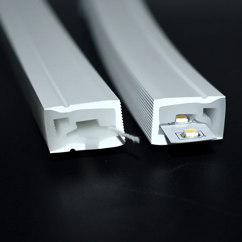 Neon Light Housing – S1220 Side Edge Lighting | 12x20mm Silicone LED Channel System | IP67 Waterproof | 10mm PCB Width | 164FT/50M - Image 3
