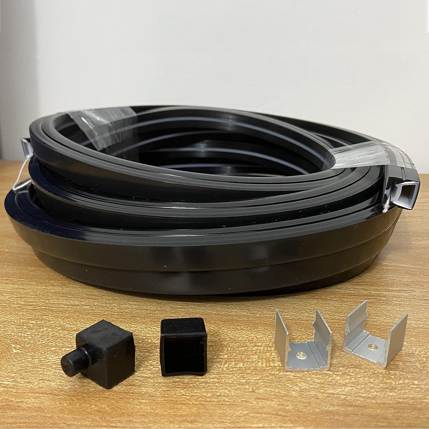 Neon Light Housing – S1616 Black | 16x16mm Silicone LED Channel System | IP67 Waterproof | 10mm PCB Width | 164FT/50M - Image 5