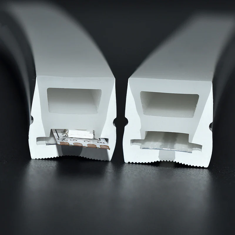 Neon Light Housing – S1616 Side Edge Lighting | 16x16mm Silicone LED Channel System | IP67 Waterproof | 12mm PCB Width | 164FT/50M - Image 4