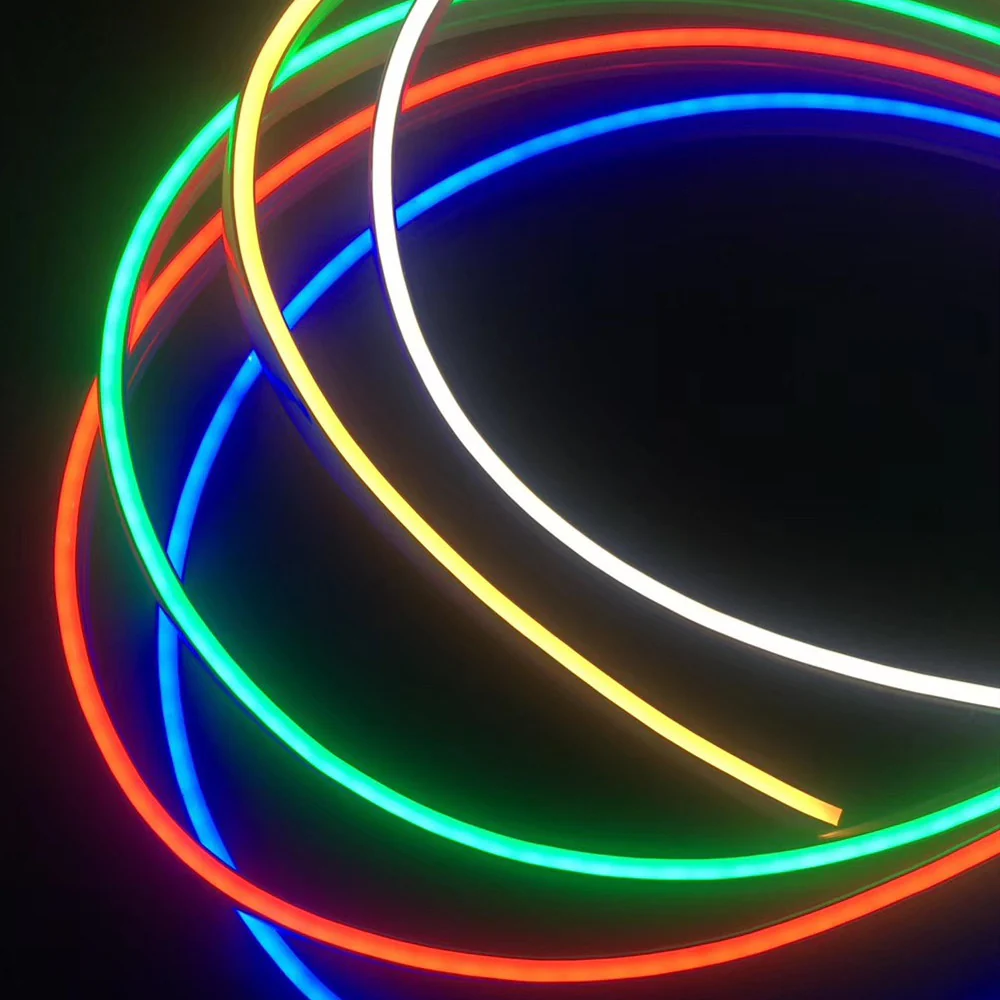 Neon Light Housing – S22D Black | ⏀22mm Silicone LED Channel System | IP67 Waterproof | 8mm PCB Width | 164FT/50M - Image 8