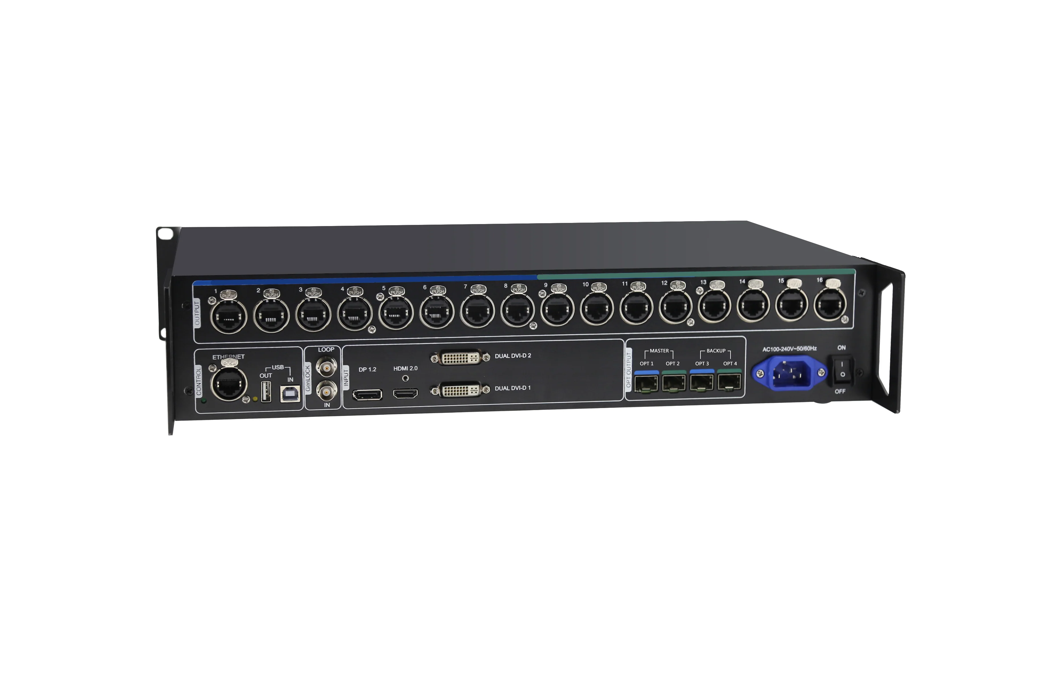NovaStar MCTRL 4K LED Sender Box – 830 Pixels | 4K HDR10 & 12G‑SDI Ultra HD Video Processor for LED Display Screens - Image 4