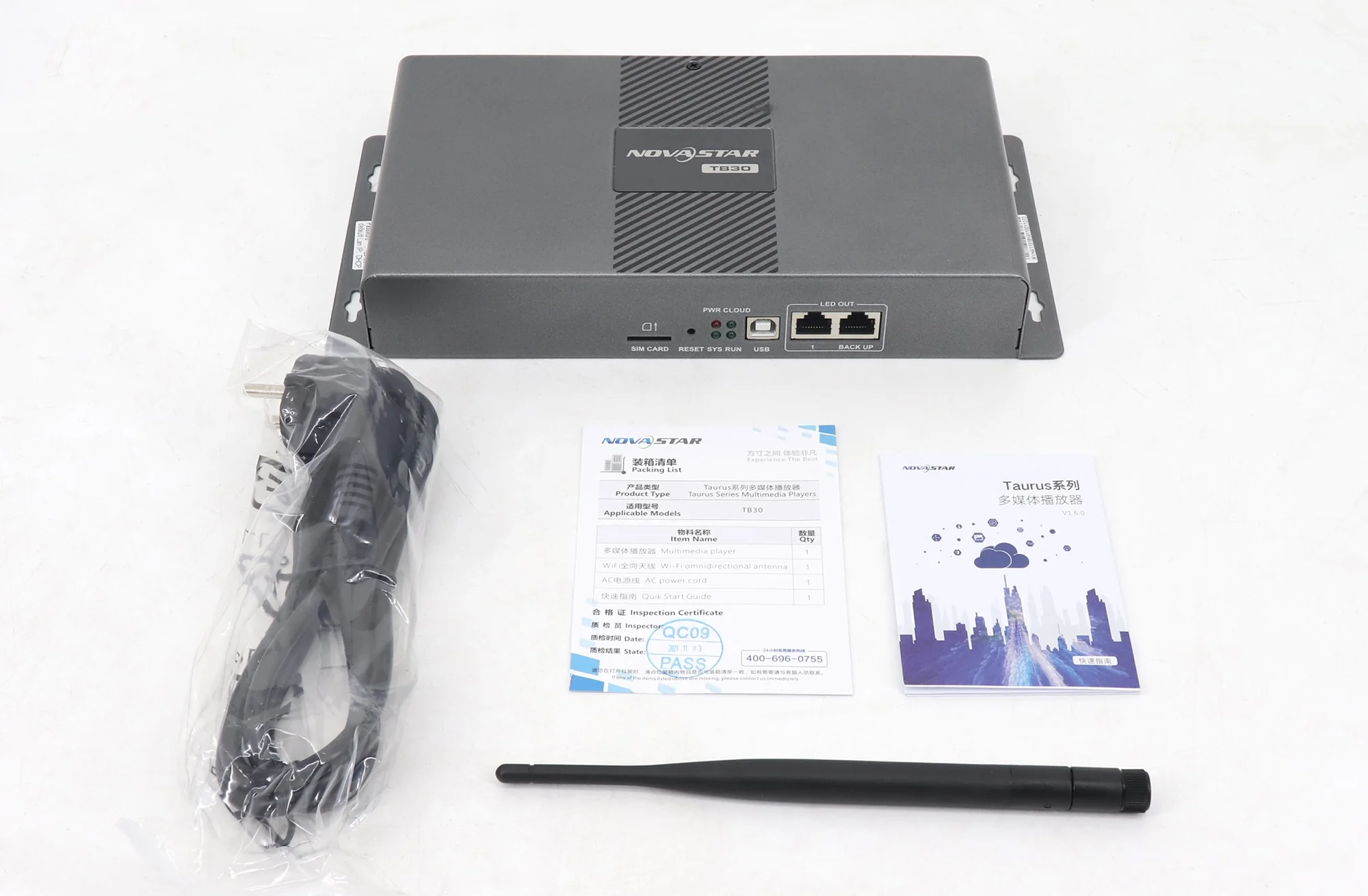 NovaStar TB30 Multimedia Player Sending Box –0.65 Million Pixels | Asynchronous LED Controller & USB Playback for LED Display Screens - Image 5
