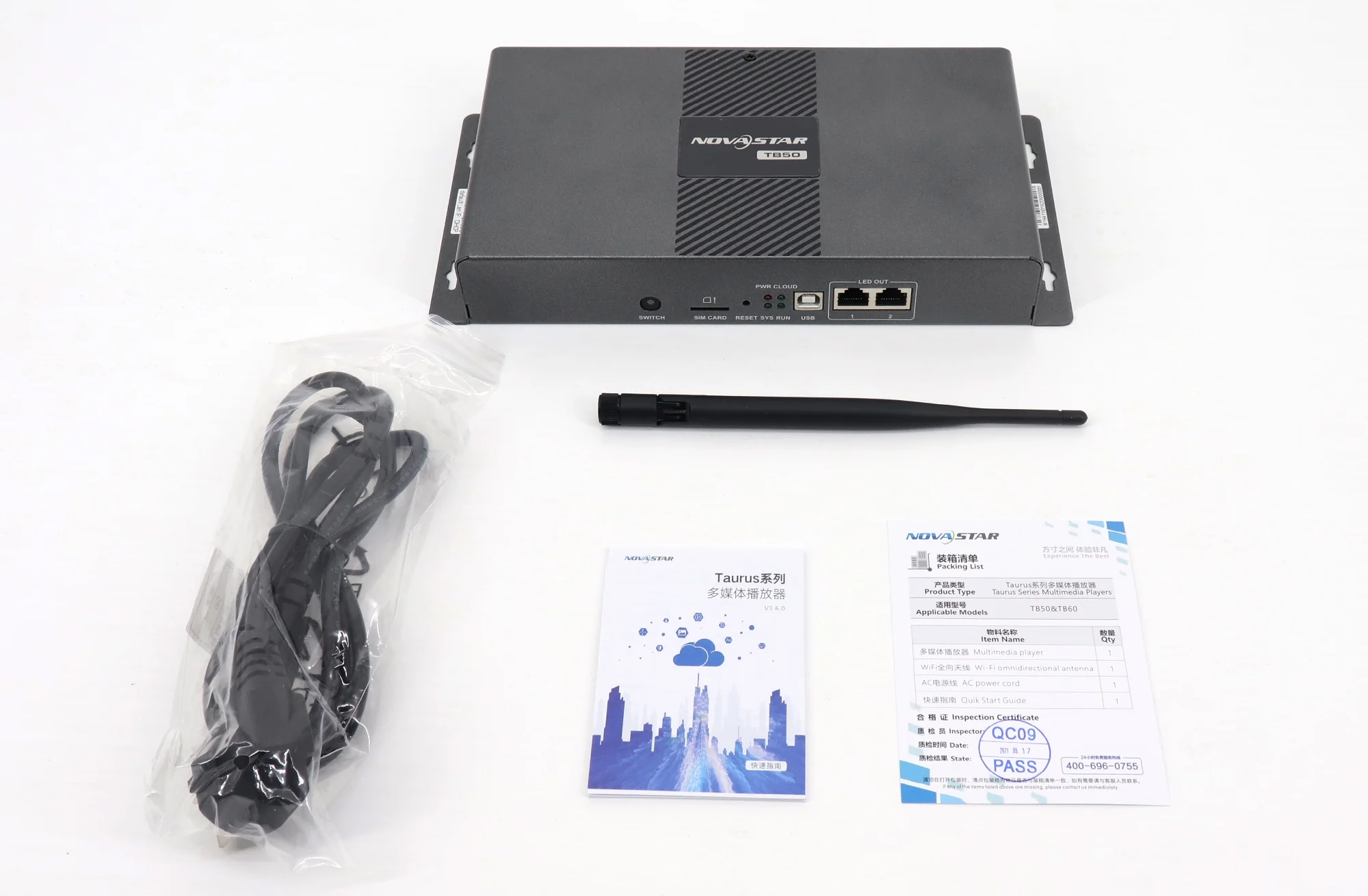 NovaStar TB50 Multimedia Player Sending Box – 1.3 Million Pixels | Hybrid Synchronous & Asynchronous LED Control Box with Quad-Core Android OS for LED Display Screens - Image 6