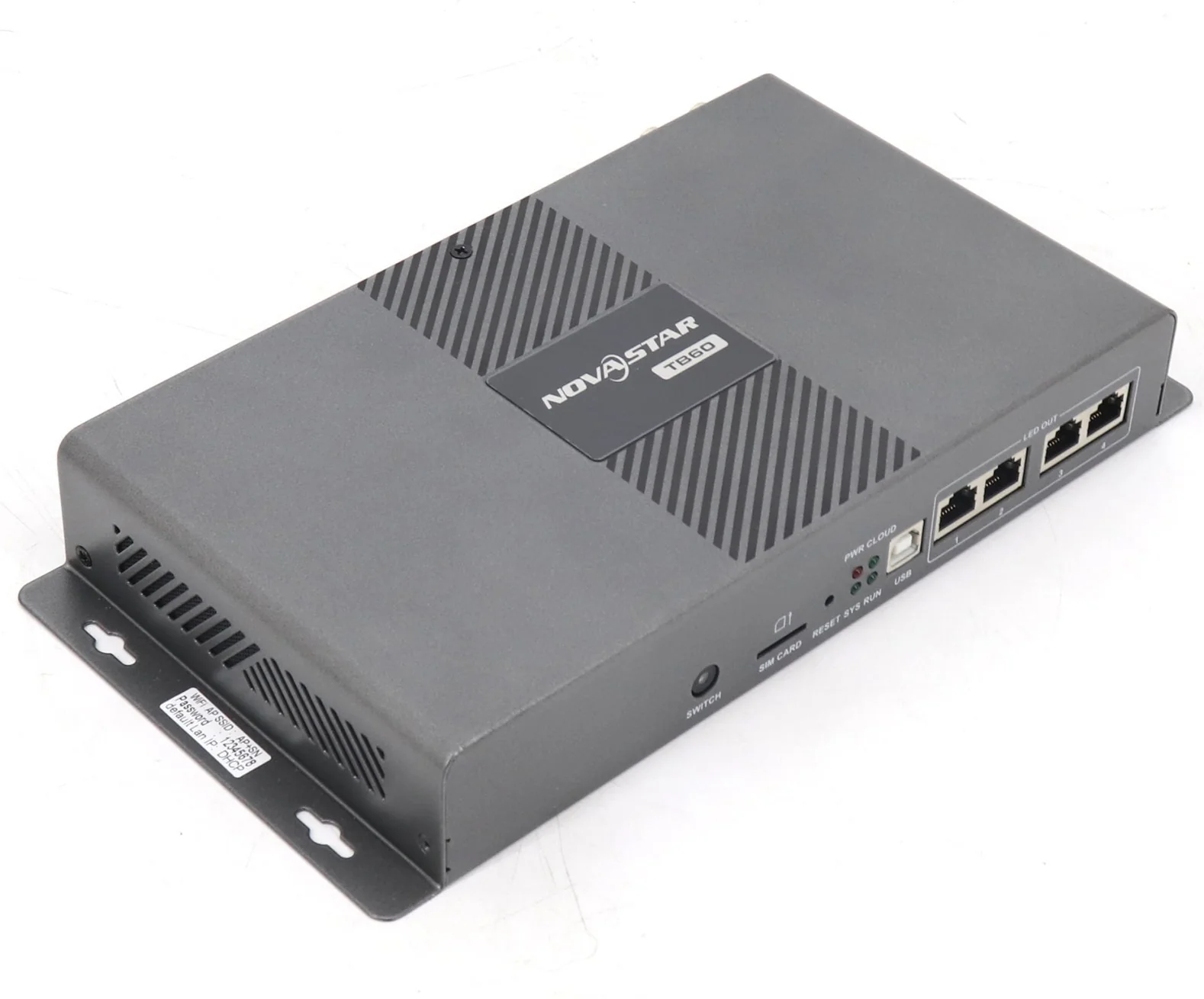 NovaStar TB60 Multimedia Player Sending Box – 2.3 Million Pixels | High-Performance Dual-Mode Synchronous & Asynchronous LED Controller with HDMI Input for LED Display Screens - Image 3