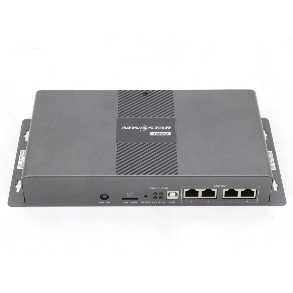 NovaStar TB60 Multimedia Player Sending Box – 2.3 Million Pixels | High-Performance Dual-Mode Synchronous & Asynchronous LED Controller with HDMI Input for LED Display Screens - Image 4