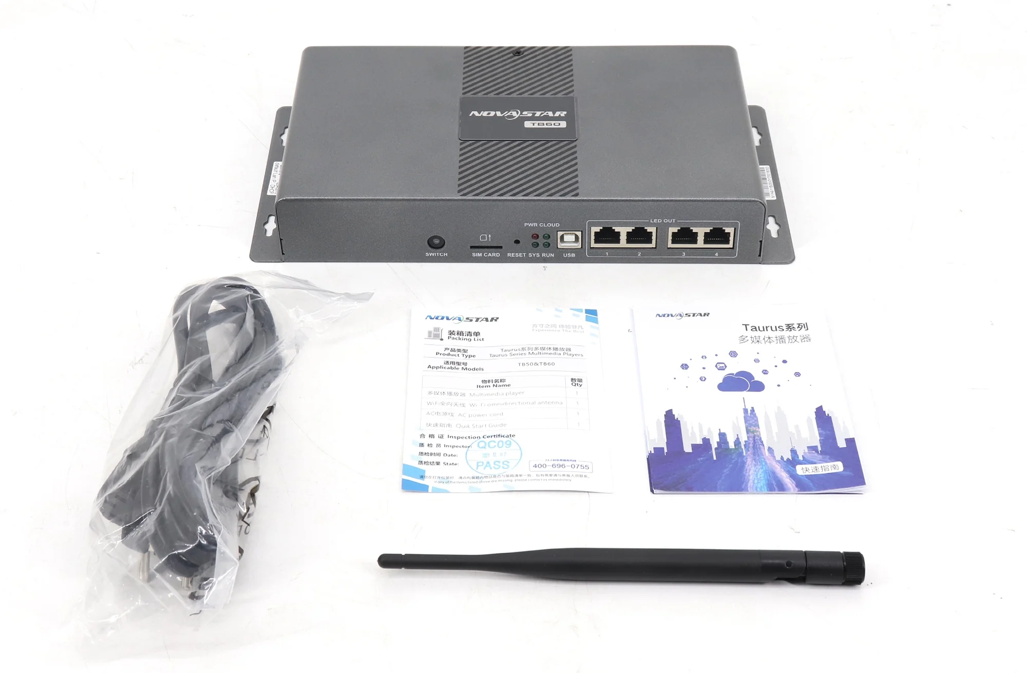 NovaStar TB60 Multimedia Player Sending Box – 2.3 Million Pixels | High-Performance Dual-Mode Synchronous & Asynchronous LED Controller with HDMI Input for LED Display Screens - Image 6