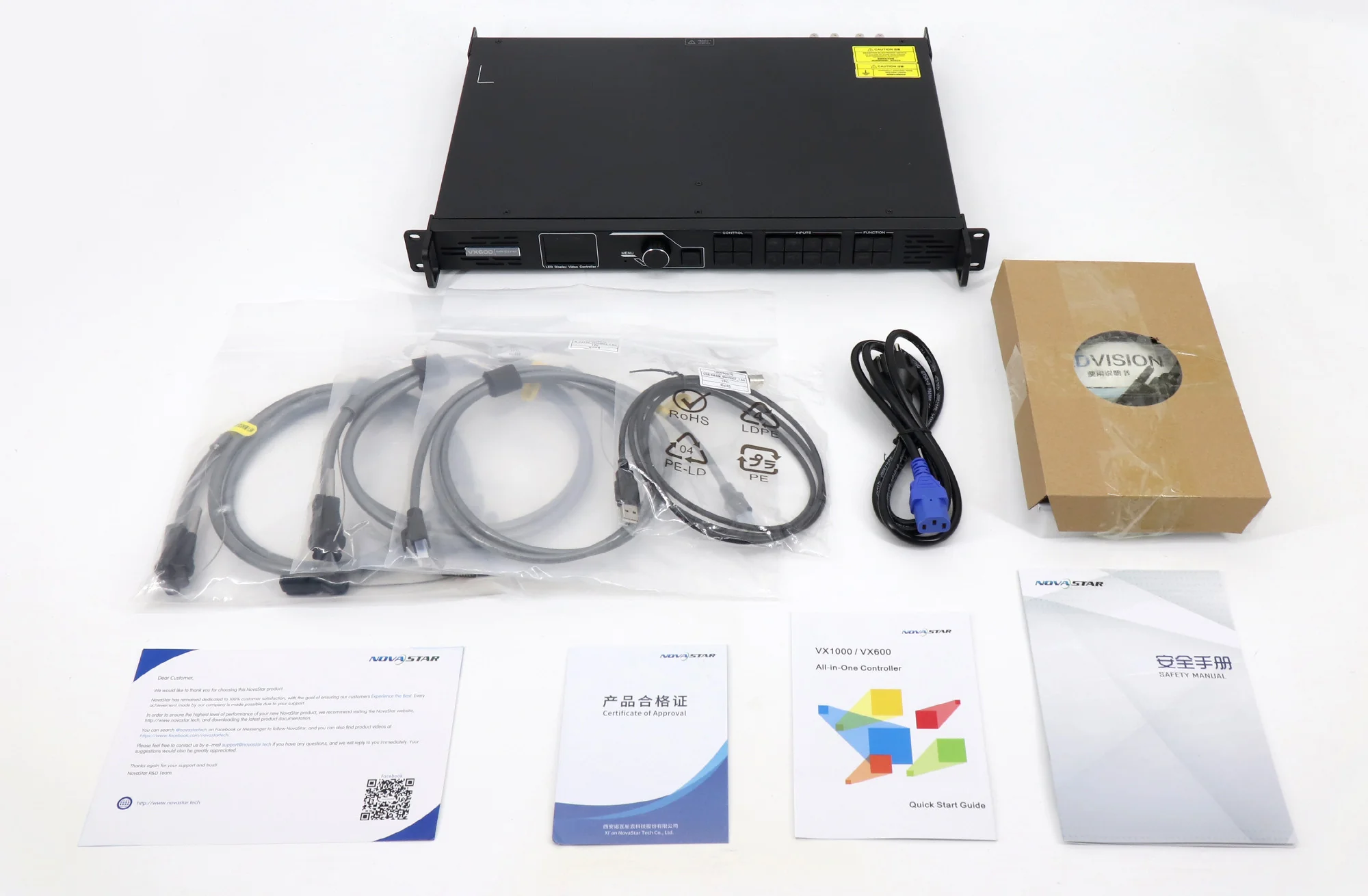 NovaStar VX600 PRO Video Processor – 3.9 Million Pixels | Multi-Input 4K Video Processor with Advanced Scaling for LED Display Screens - Image 11