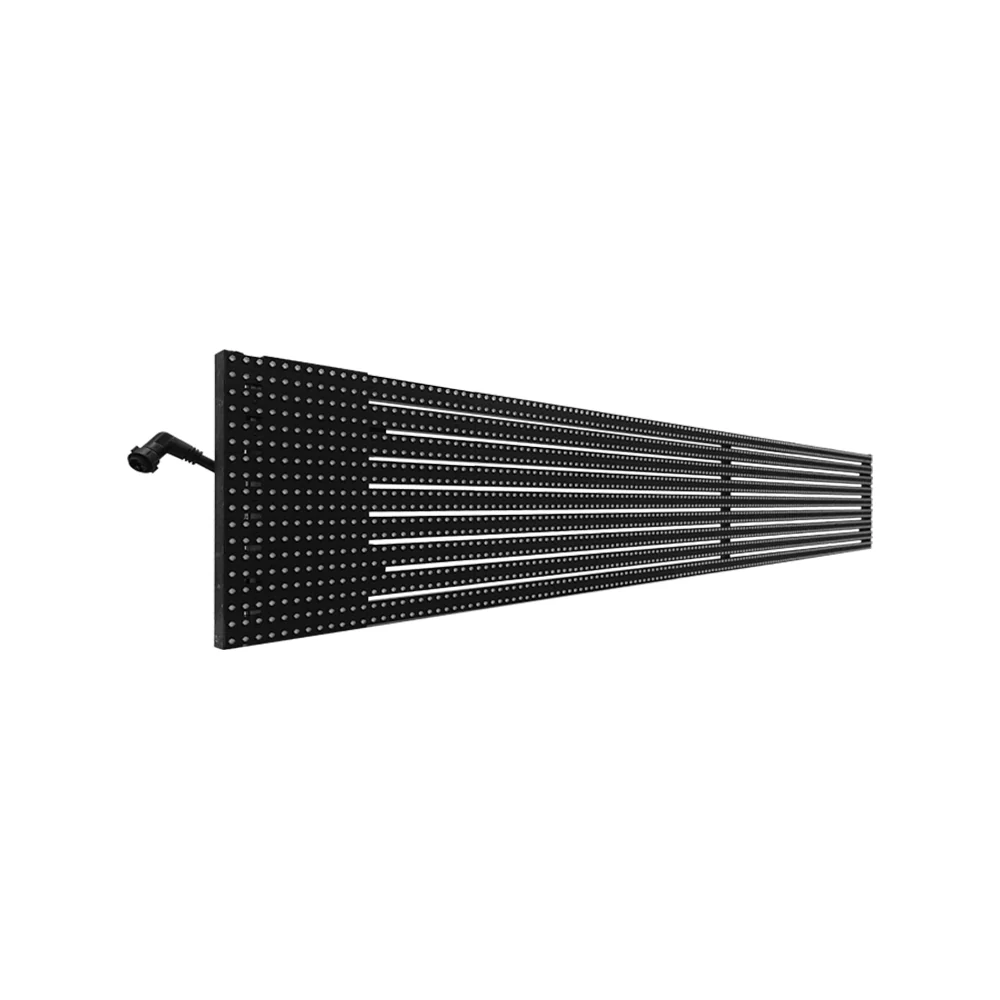 oClear B Series Outdoor Waterpoof P10/13mm Transparent LED Mesh Display High Brightness 6500nits in Size 1500x250mm Aluminum Cabinet for Fixed Installation - Image 3