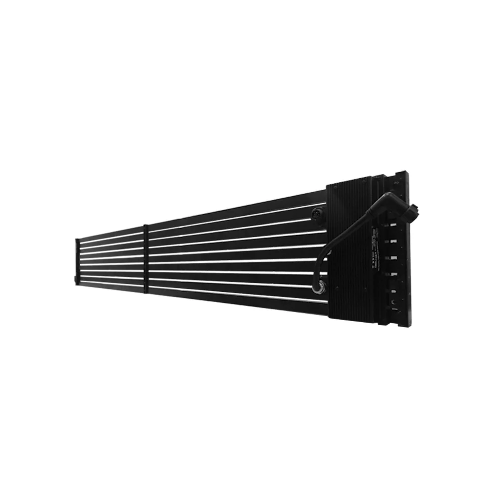 oClear B Series Outdoor Waterpoof P10/13mm Transparent LED Mesh Display High Brightness 6500nits in Size 1500x250mm Aluminum Cabinet for Fixed Installation - Image 6