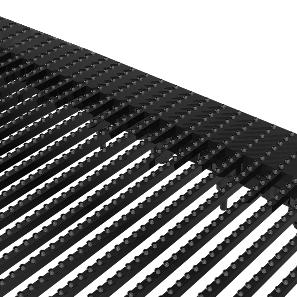oClear B Series Outdoor Waterpoof P15.6/31.2mm Transparent LED Mesh Display High Brightness 7500nits in Size 1500x250mm Aluminum Cabinet for Fixed Installation - Image 5
