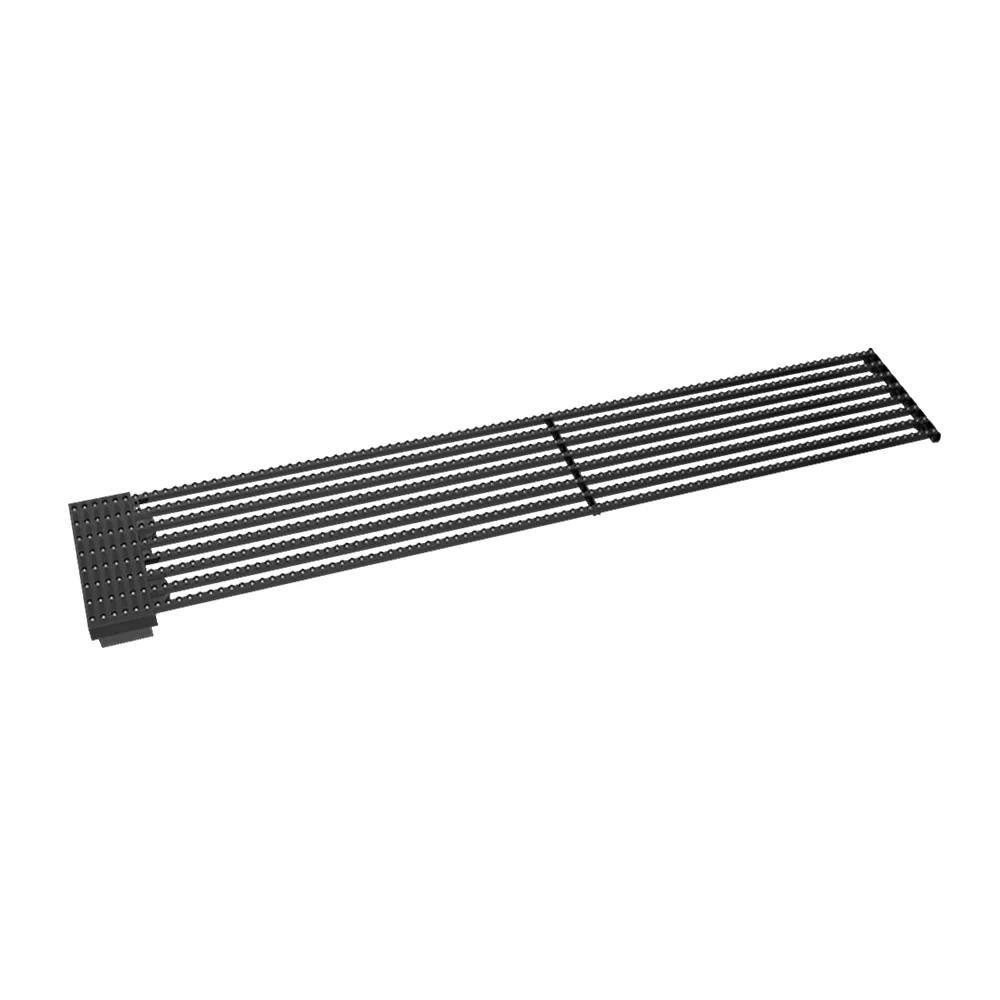 oClear B Series Outdoor Waterpoof P15.6/31.2mm Transparent LED Mesh Display High Brightness 7500nits in Size 1500x250mm Aluminum Cabinet for Fixed Installation - Image 6