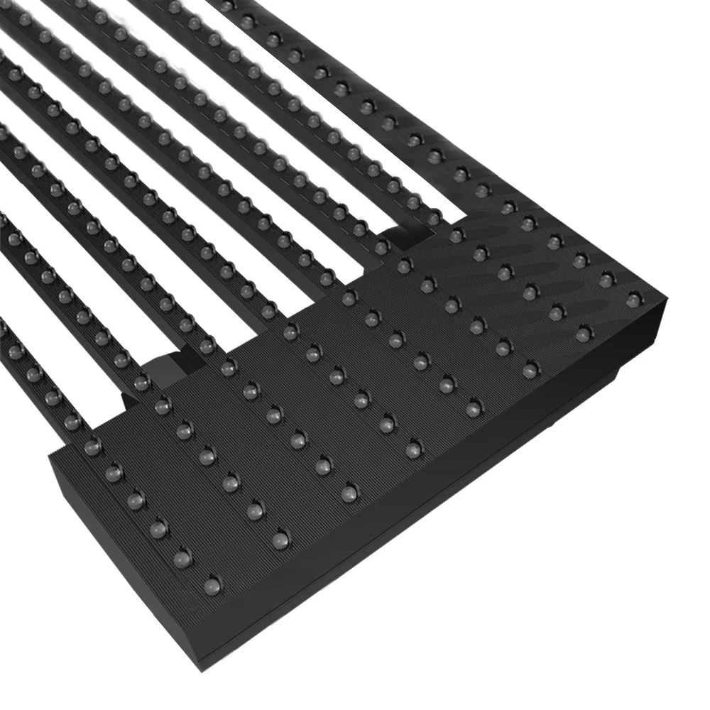 oClear B Series Outdoor Waterpoof P15.6/31.2mm Transparent LED Mesh Display High Brightness 7500nits in Size 1500x250mm Aluminum Cabinet for Fixed Installation - Image 7