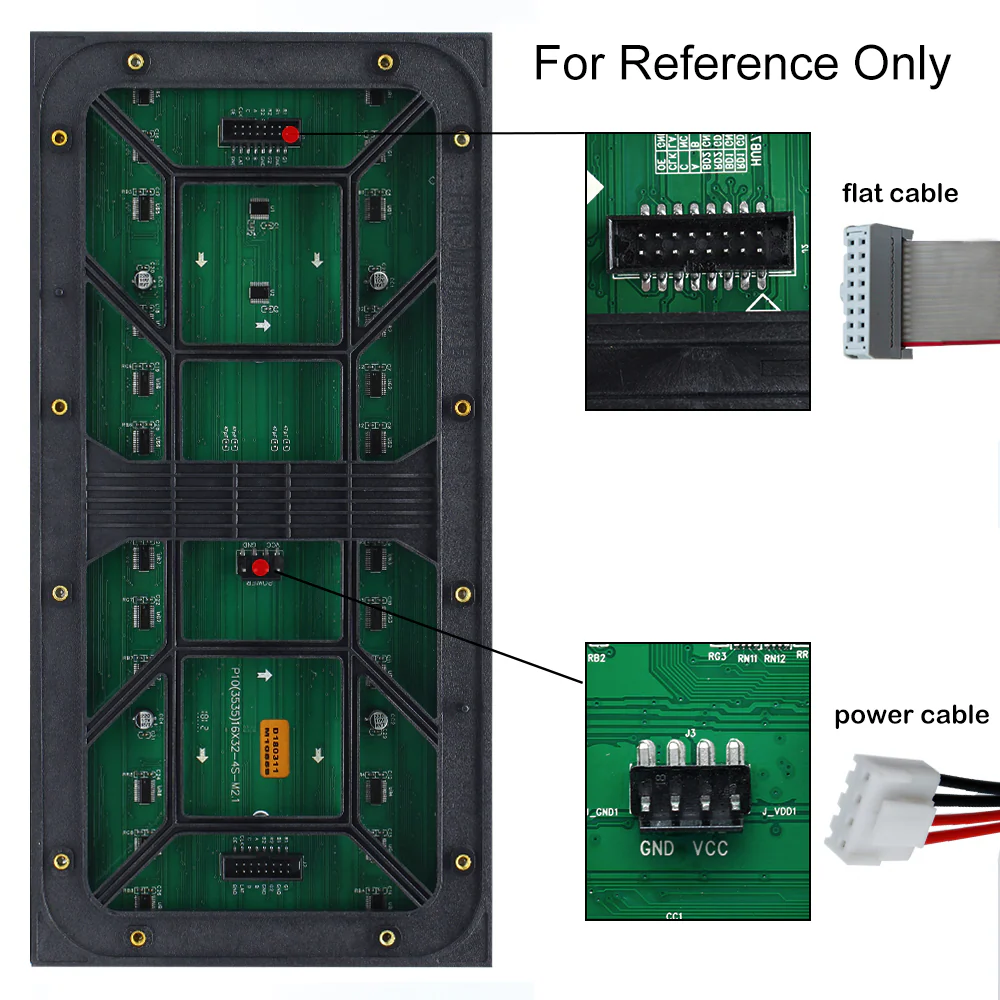 OD-SL Series Outdoor LED Module – P2.5 / P3.076 / P4 / P5 / P6.67 / P8 / P10 | 320×160mm | IP65 with Screw-Lock Design - Image 6