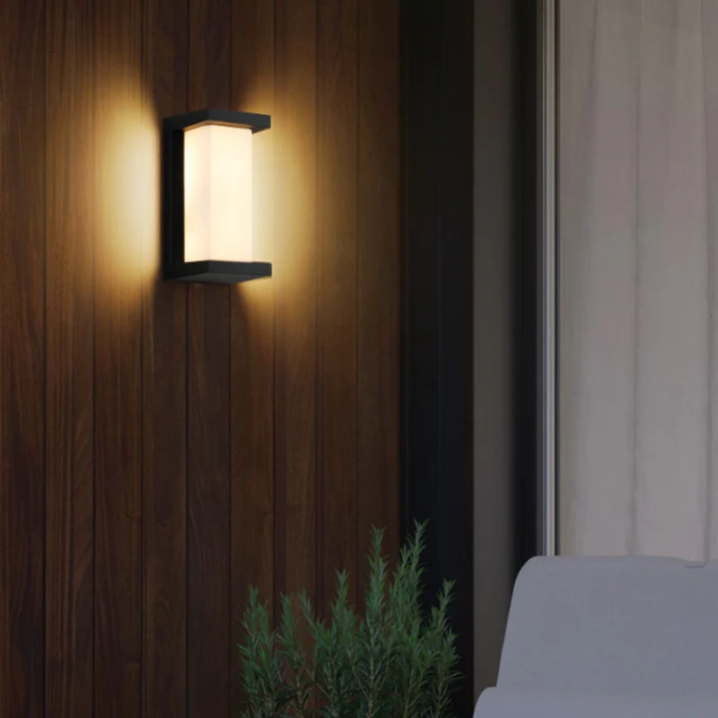 Open Frame Vertical Waterproof LED Wall Light – 18W | 3000K / 4000K / 6000K | Black Housing | Up & Down Outdoor Wall Sconce for Porch, Garden, Balcony & Indoor Decoration | Aluminum Housing | IP65 | 2-Pack - Image 3