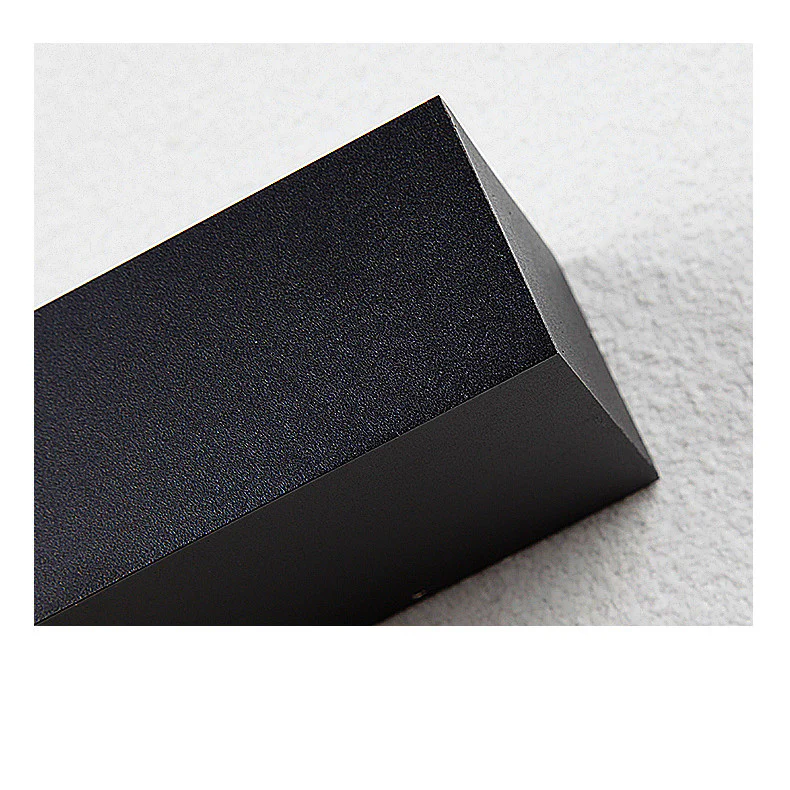 Outdoor LED Wall Light, Long Black Aluminum LED Wall Sconce - 12W / 18W / 28W | 3000K / 6000K | IP65 Waterproof Square Aluminum Wall Lamps - Image 11