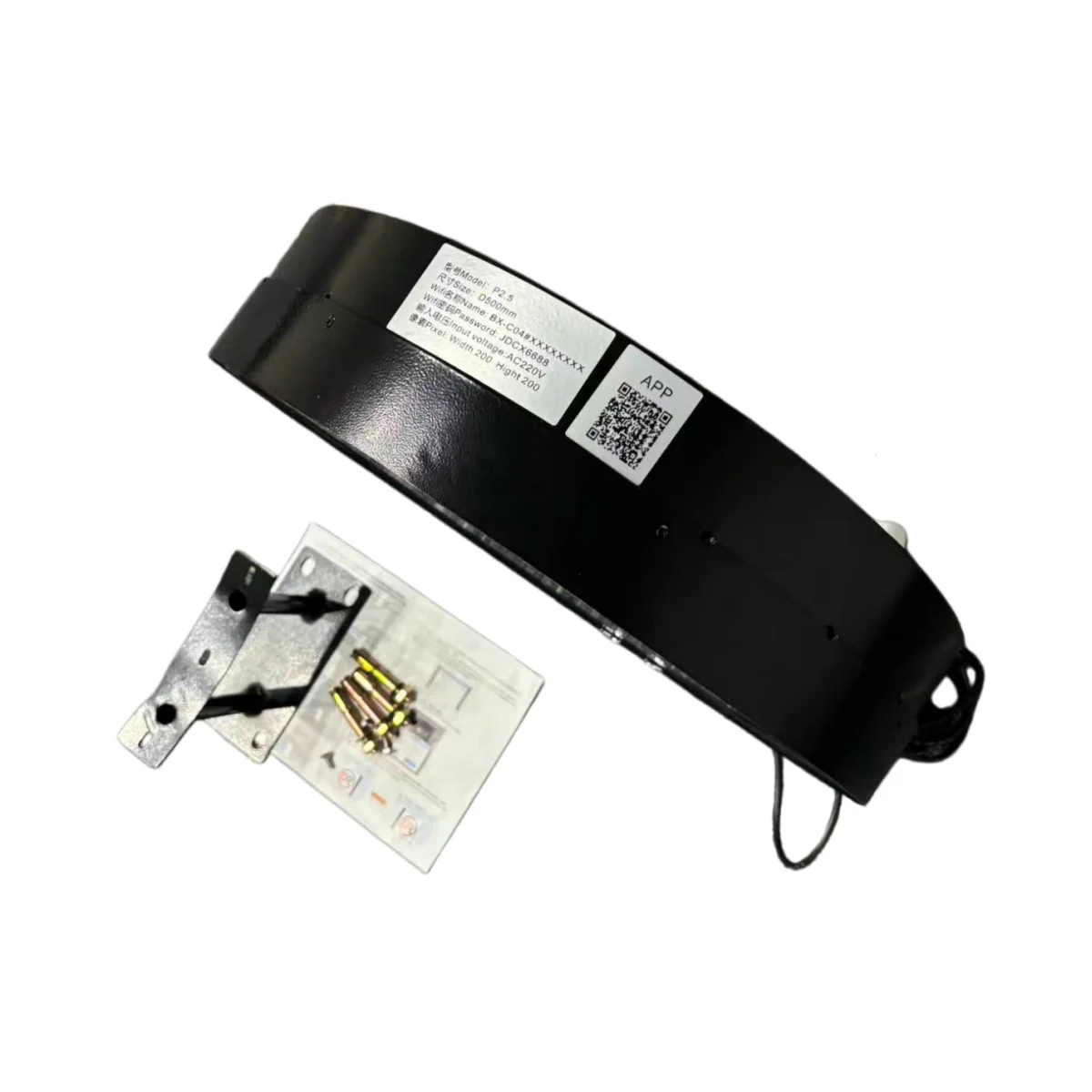 P1.86 70CM (27.56'') Diameter Outdoor Round LED Display High Resolution Circle Logo LED Sign - Image 6