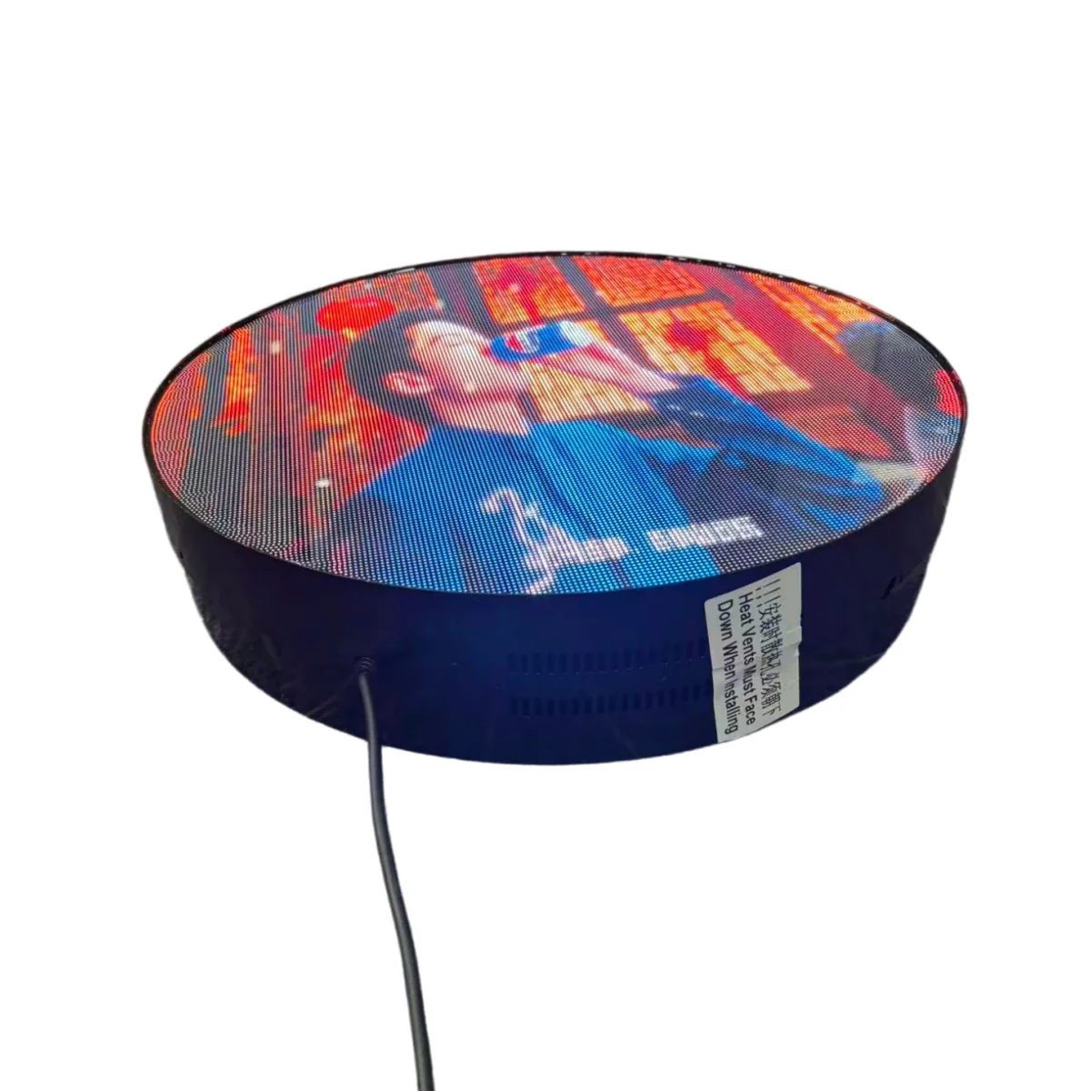 P1.86 70CM (27.56'') Diameter Outdoor Round LED Display High Resolution Circle Logo LED Sign - Image 8