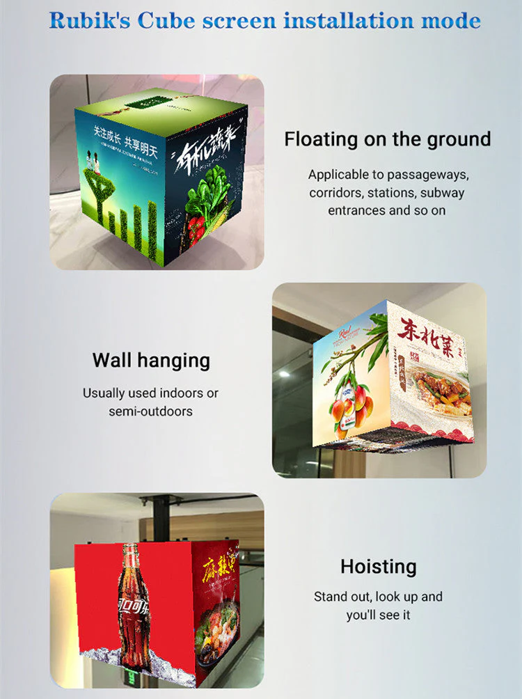 Customized Magic Cubic LED Display – Design Your Own LED Cube (Any Size, Pixel Pitch & Face Count) | Get a Quot Now - Image 9