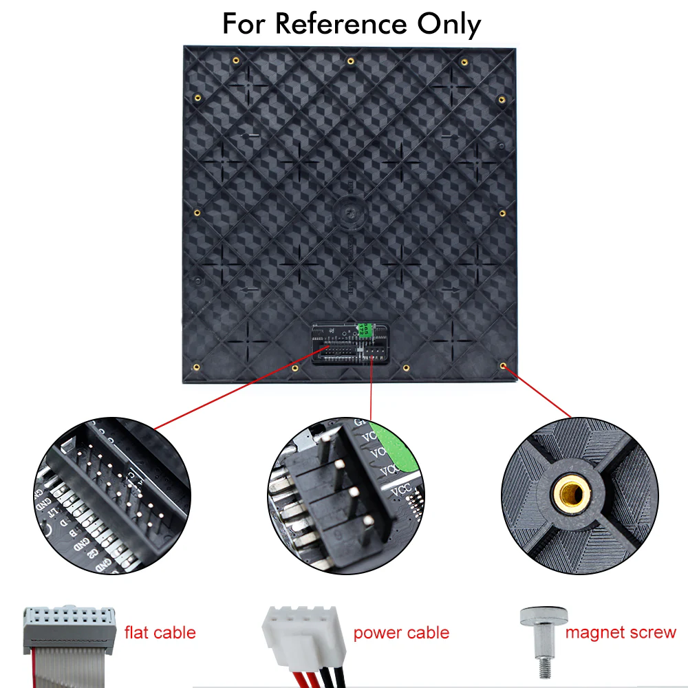 M-ID2.9 P2.976 Rental Series LED Module in 250x250mm 2.976mm Pixel Pitch LED Display Tile with 7056 dots, 1/28 Scan, 800 Nits for indoor Displayx - Image 4