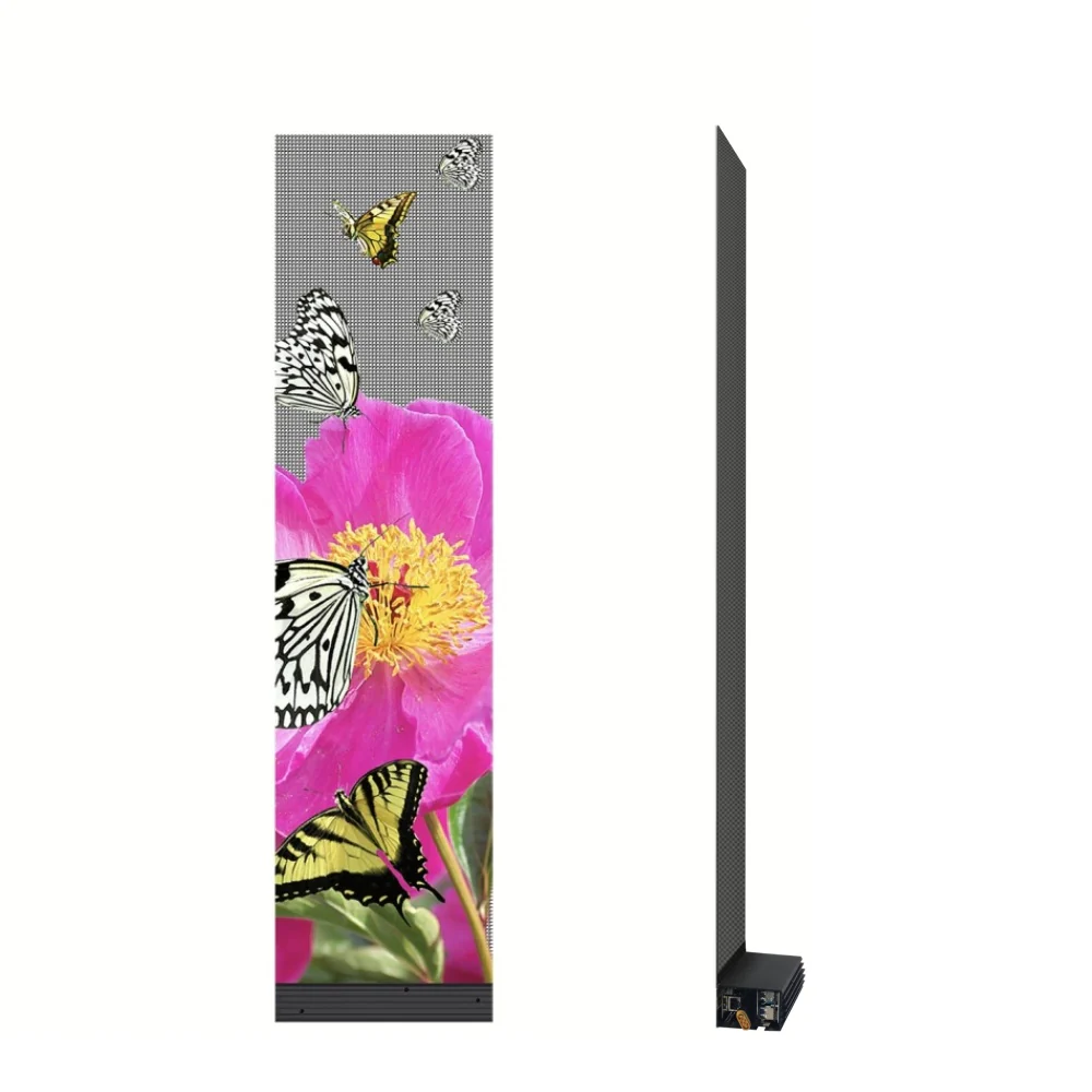 P3.91 Flexible Invisible Holographic LED Film Screen, Brightness >3000NITS-One Square Meter Price