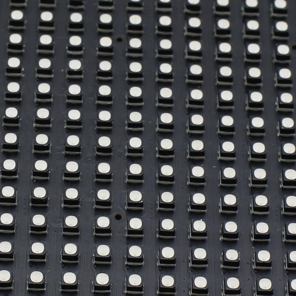 M-F4 (P4) Bare Board LED Module, 4mm Full RGB Pixel Panel Screen in 256 * 128 mm with 2048 dots, 1/16 Scan, 800 Nits LED Tile for Indoor Display - Image 2
