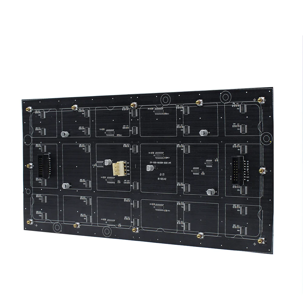 M-F4 (P4) Bare Board LED Module, 4mm Full RGB Pixel Panel Screen in 256 * 128 mm with 2048 dots, 1/16 Scan, 800 Nits LED Tile for Indoor Display - Image 3