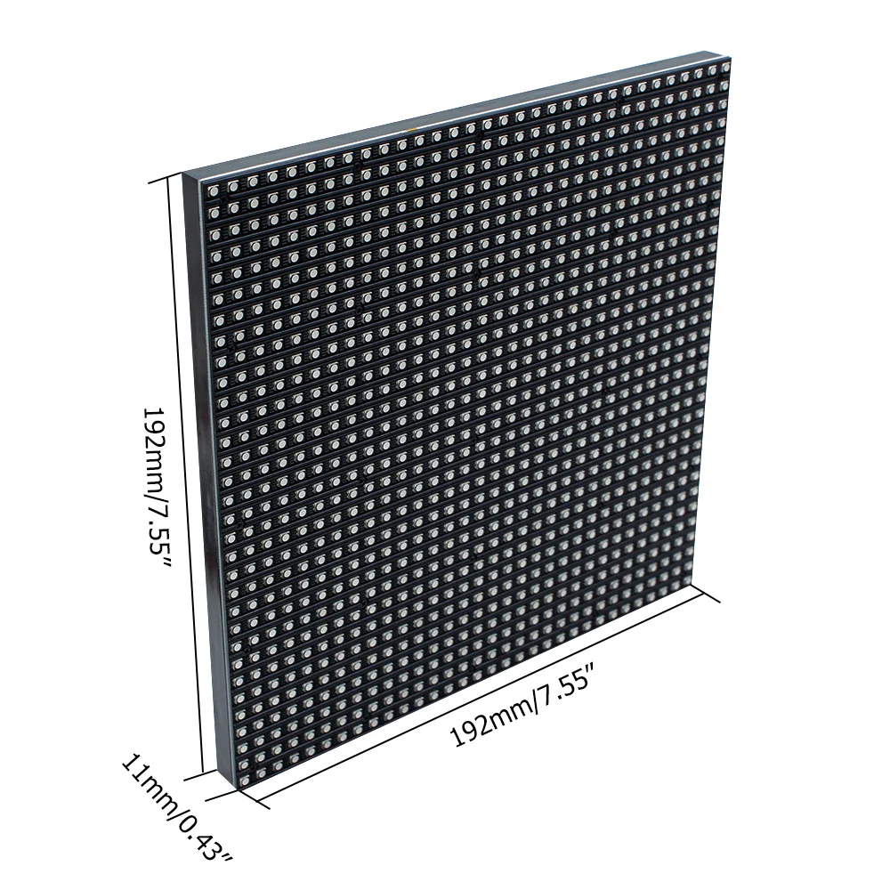 M-ID6 P6 Normal Indoor Series LED Module, Full RGB 6mm Pixel Pitch LED Display Tile in 192*192mm with 1024 dots, 1/16 Scan, 800 Nits for indoor Display - Image 5
