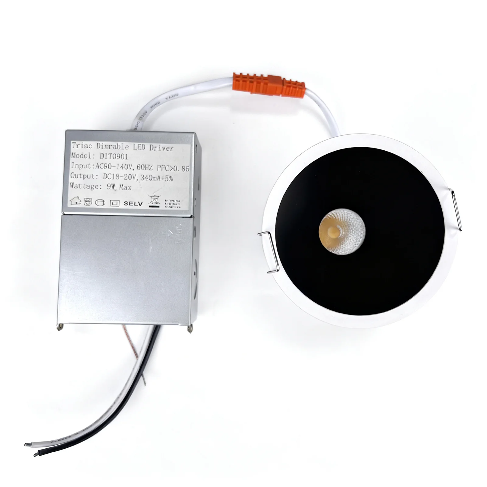PRO-1 Series Deep Anti-Glare Full Spectrum LED Downlight Sample Pack – 1 Pack | 100–130V | Choose Any Model (PRO-1A / 1B / 1C) | CRI>95 | 24° Beam | 5CCT Adjustable (2700K–5000K) | White Housing - Image 14